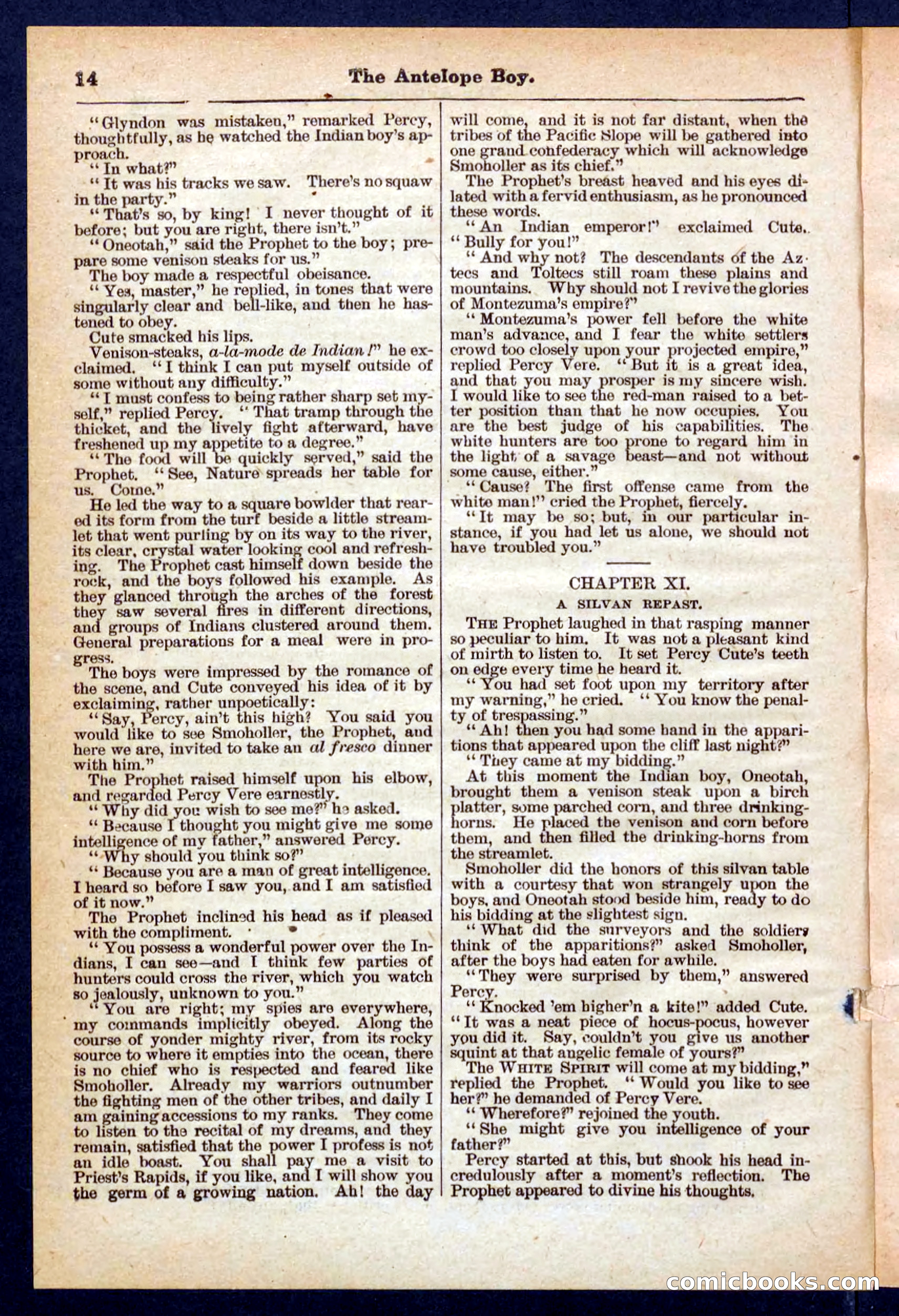 The Antelope Boy by George Eliot Aiken — page 14 of 32