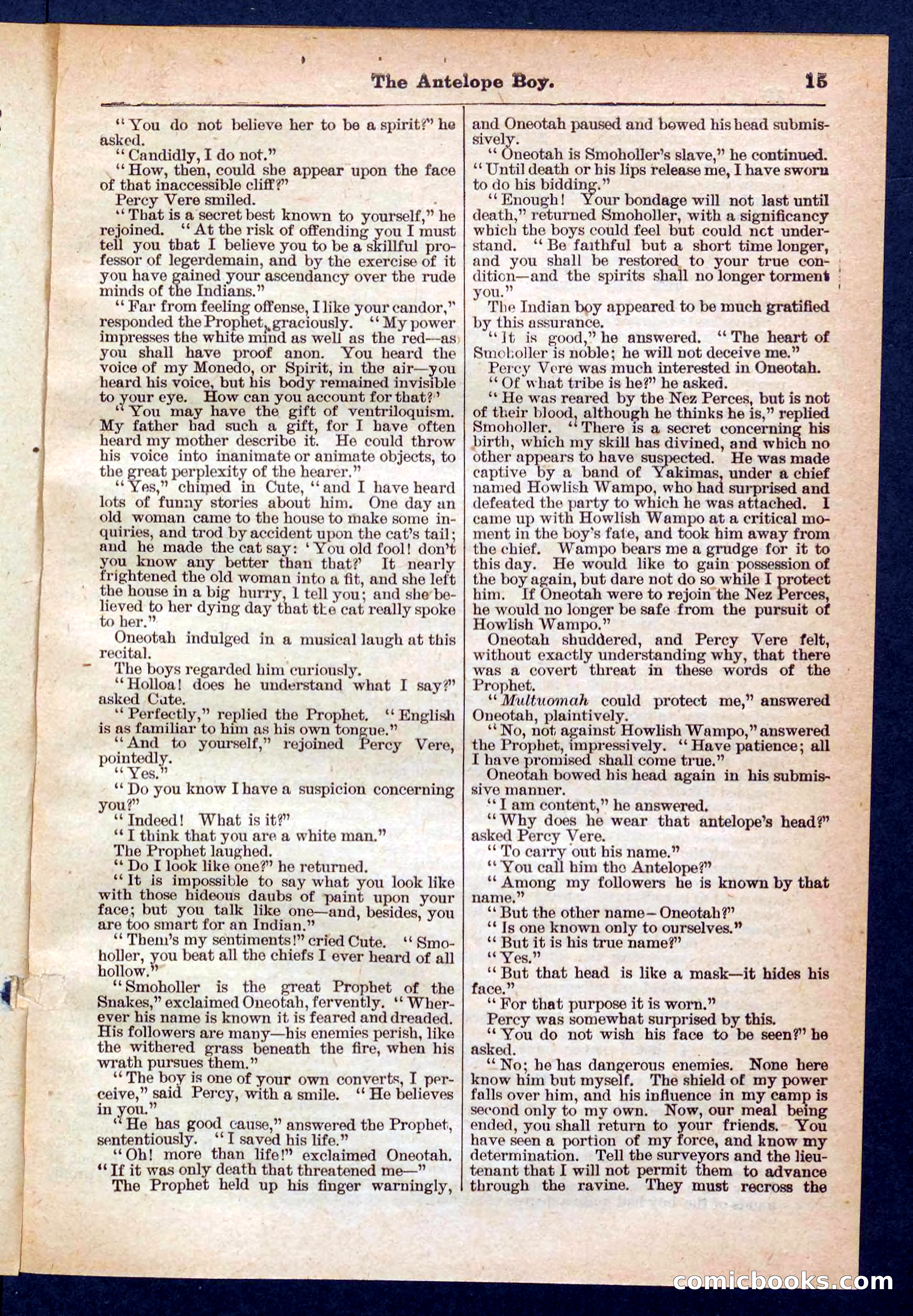 The Antelope Boy by George Eliot Aiken — page 15 of 32
