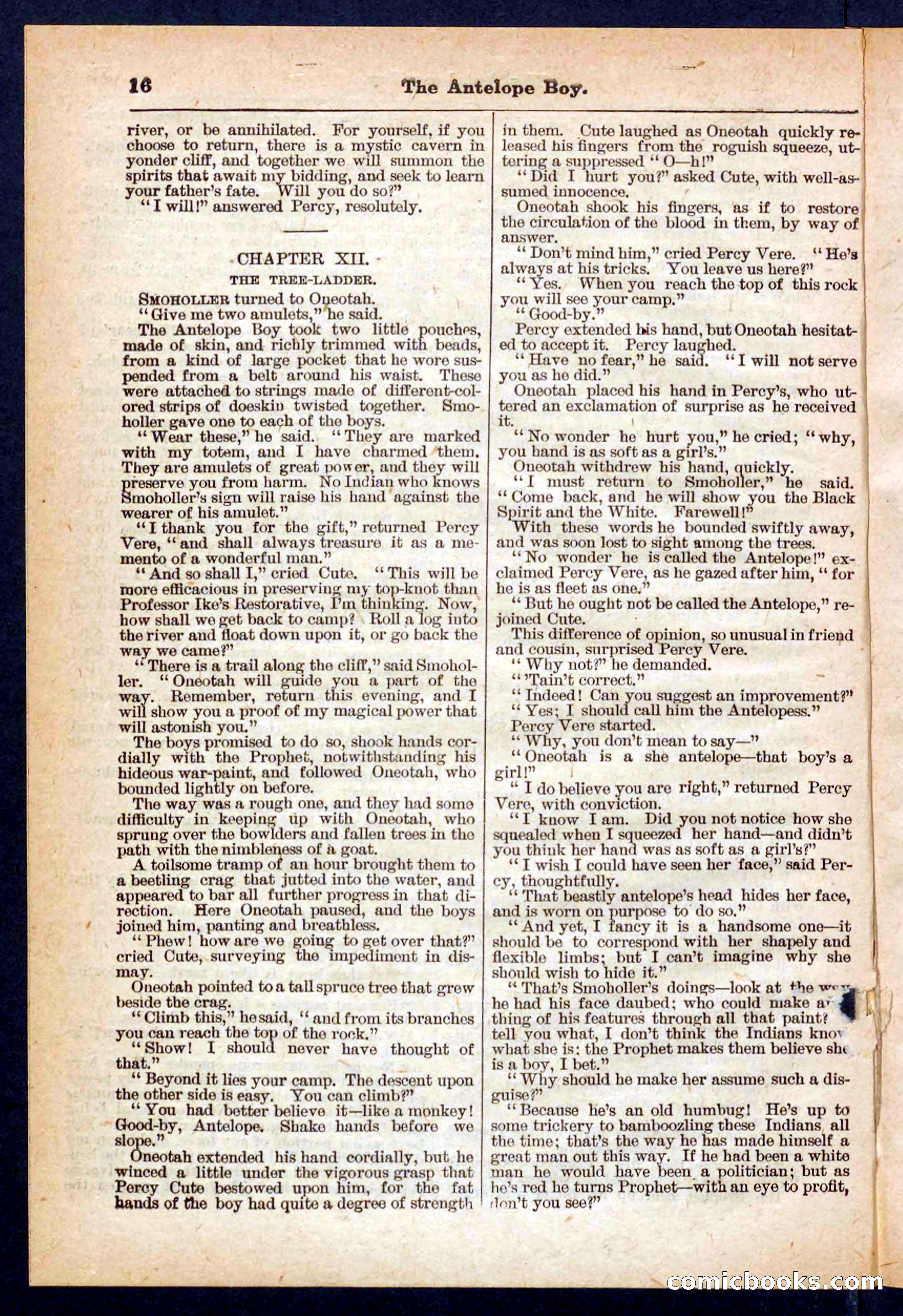 The Antelope Boy by George Eliot Aiken — page 16 of 32