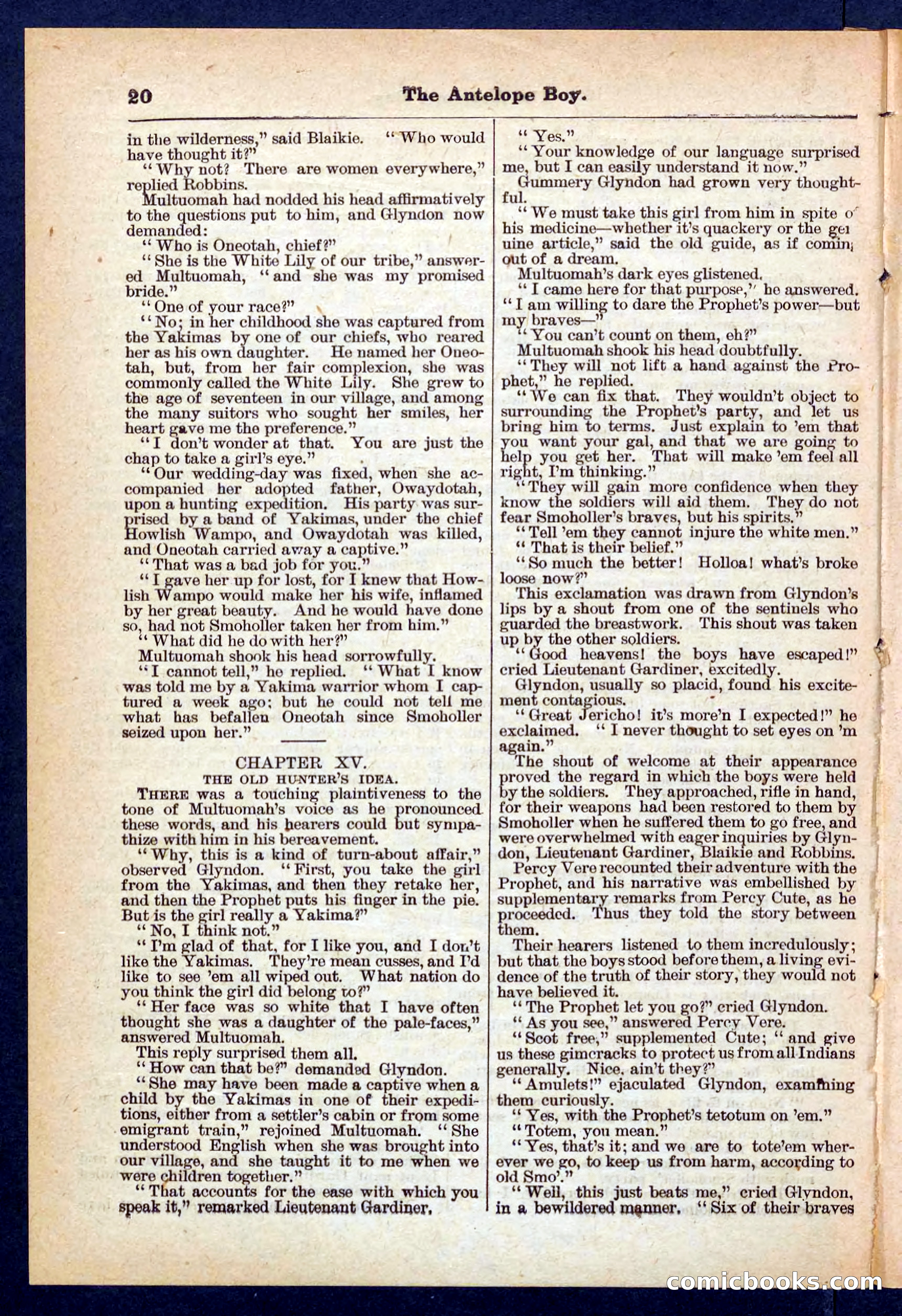 The Antelope Boy by George Eliot Aiken — page 20 of 32