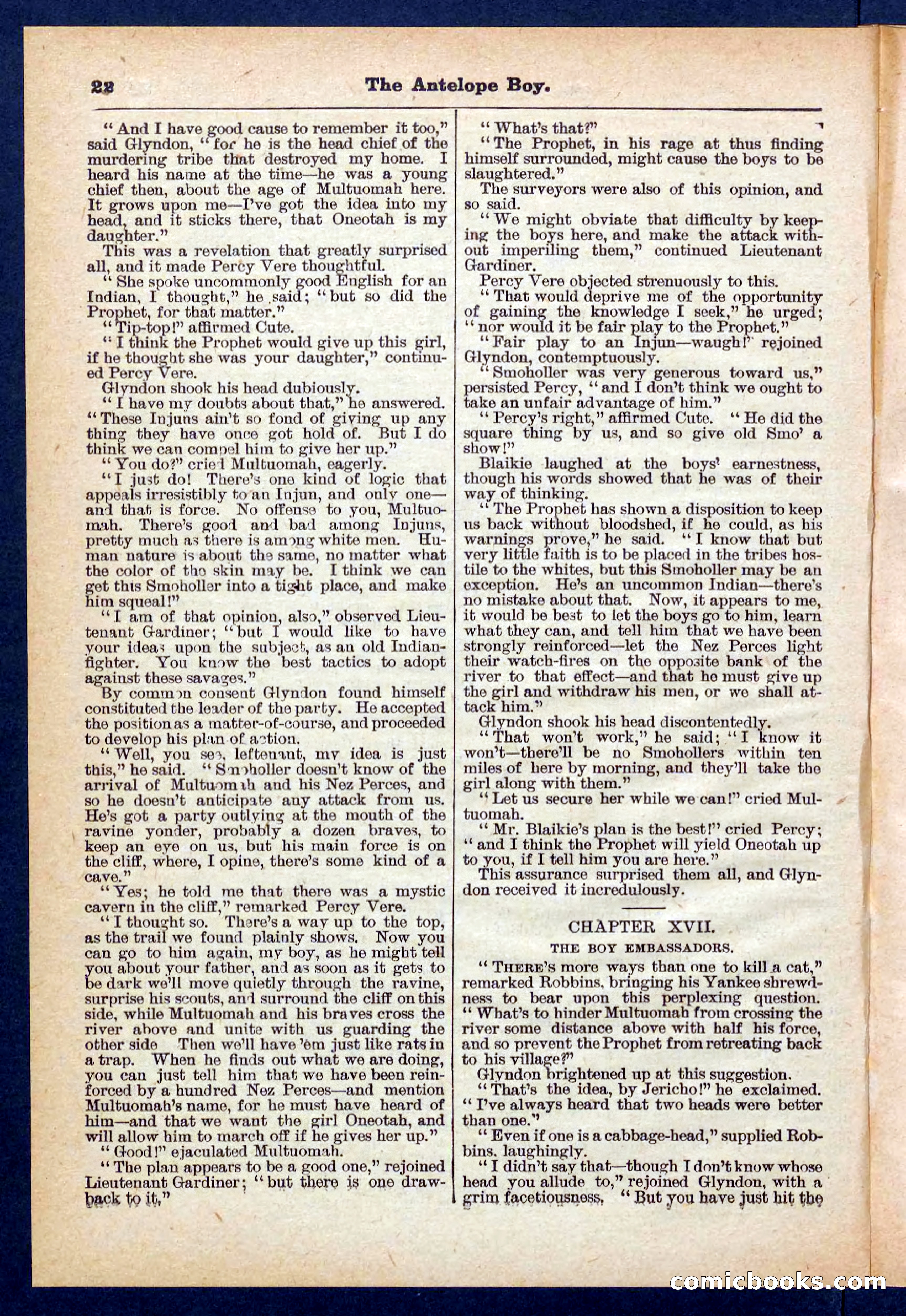 The Antelope Boy by George Eliot Aiken — page 22 of 32