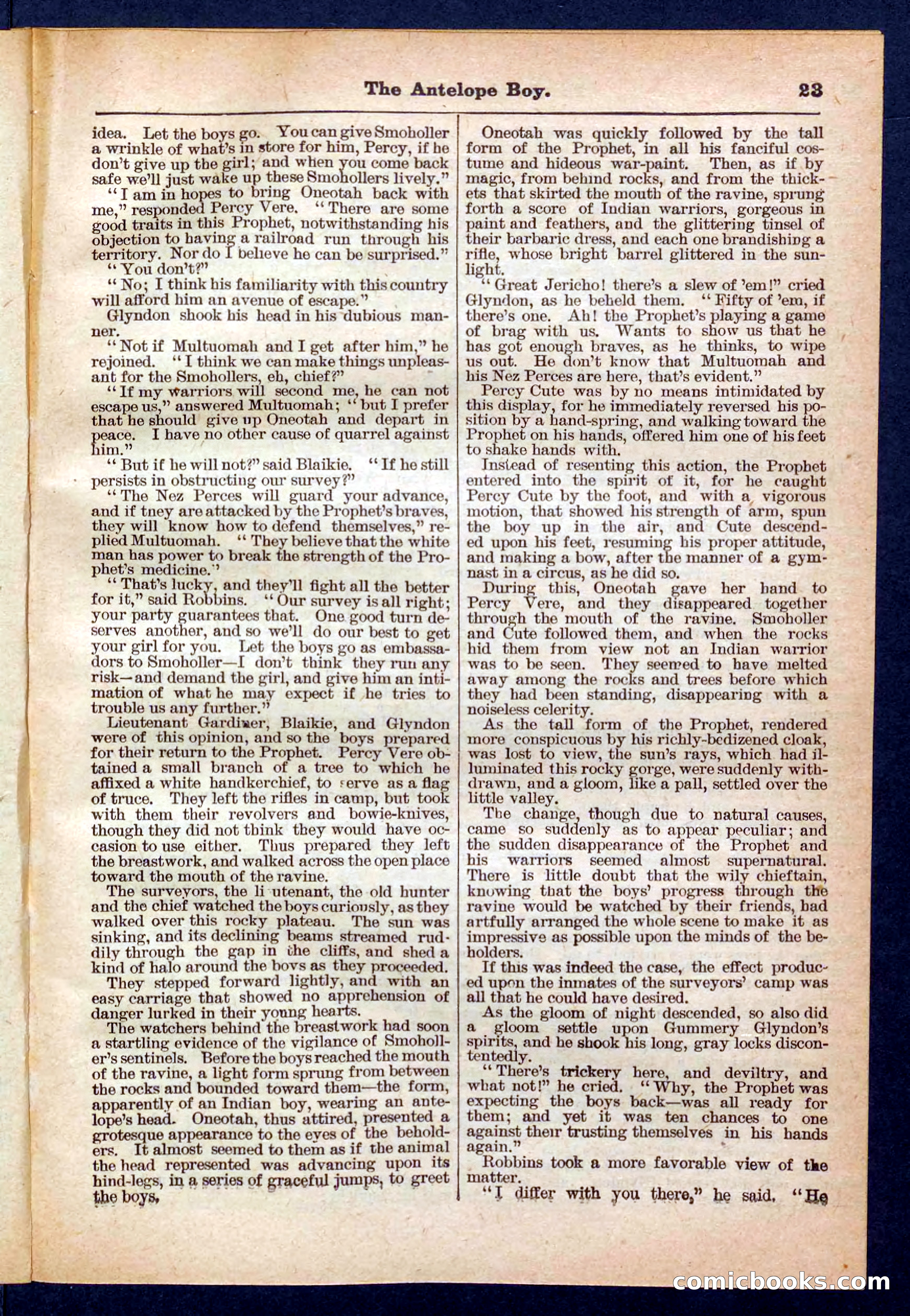 The Antelope Boy by George Eliot Aiken — page 23 of 32