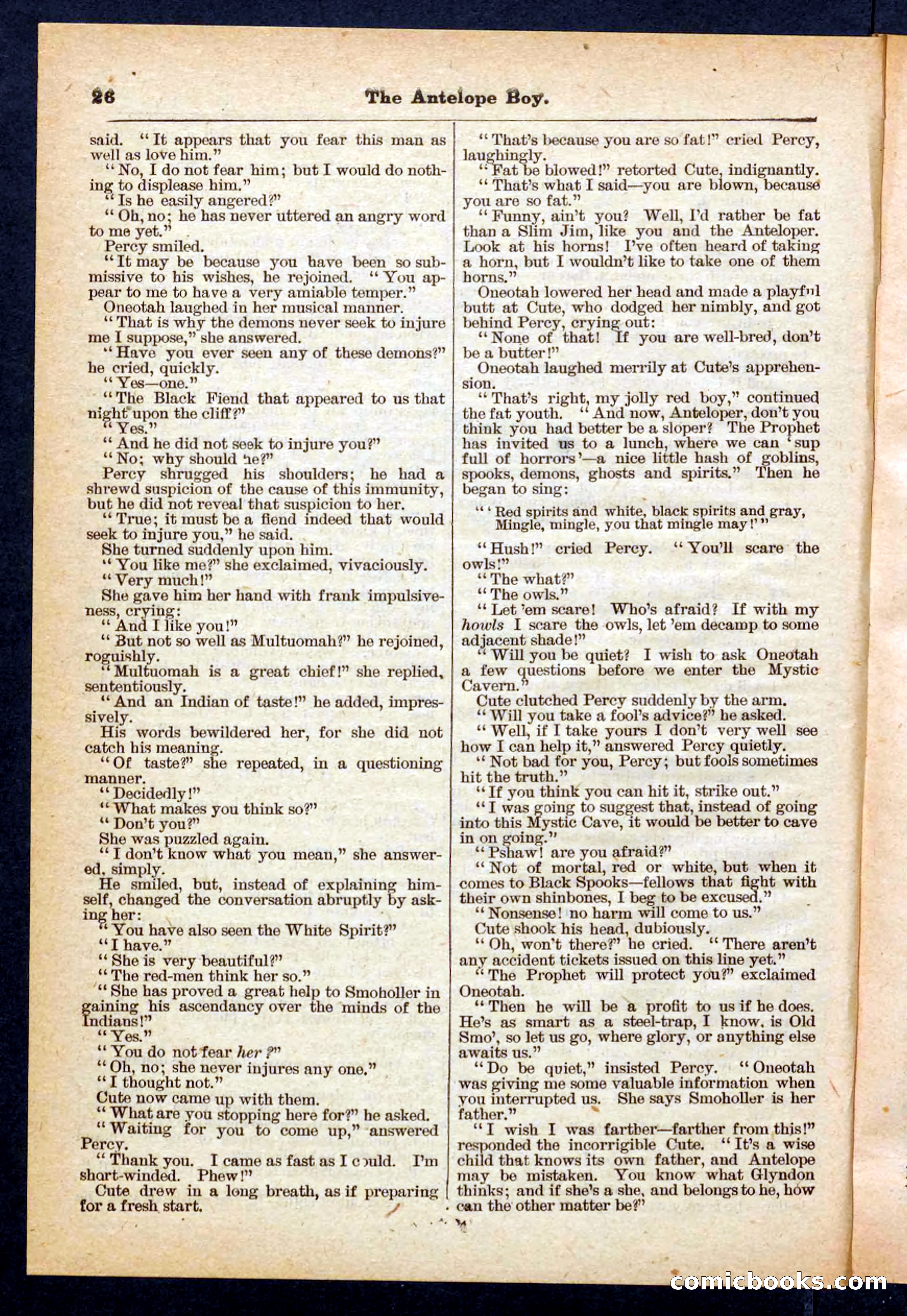 The Antelope Boy by George Eliot Aiken — page 26 of 32