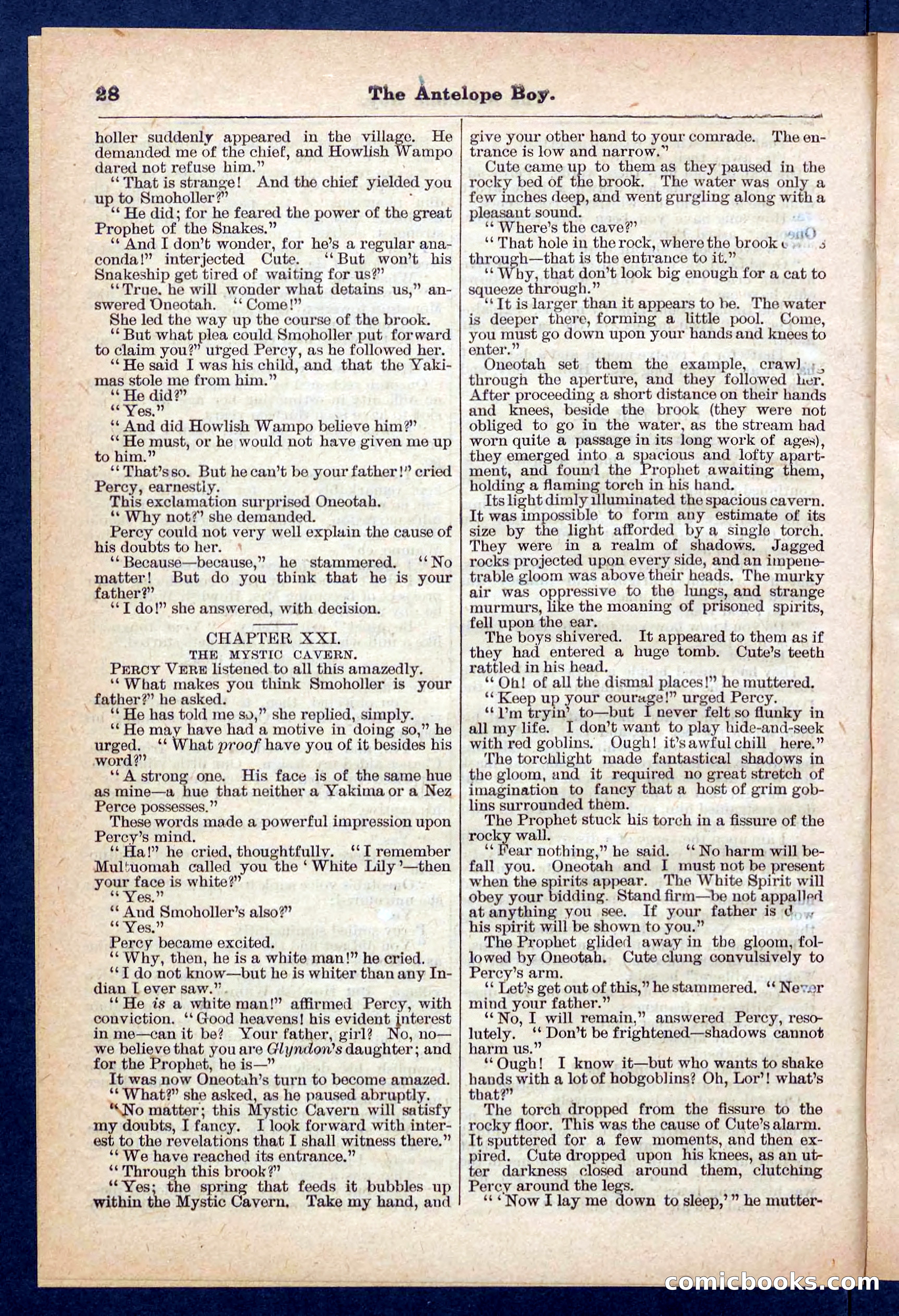 The Antelope Boy by George Eliot Aiken — page 28 of 32