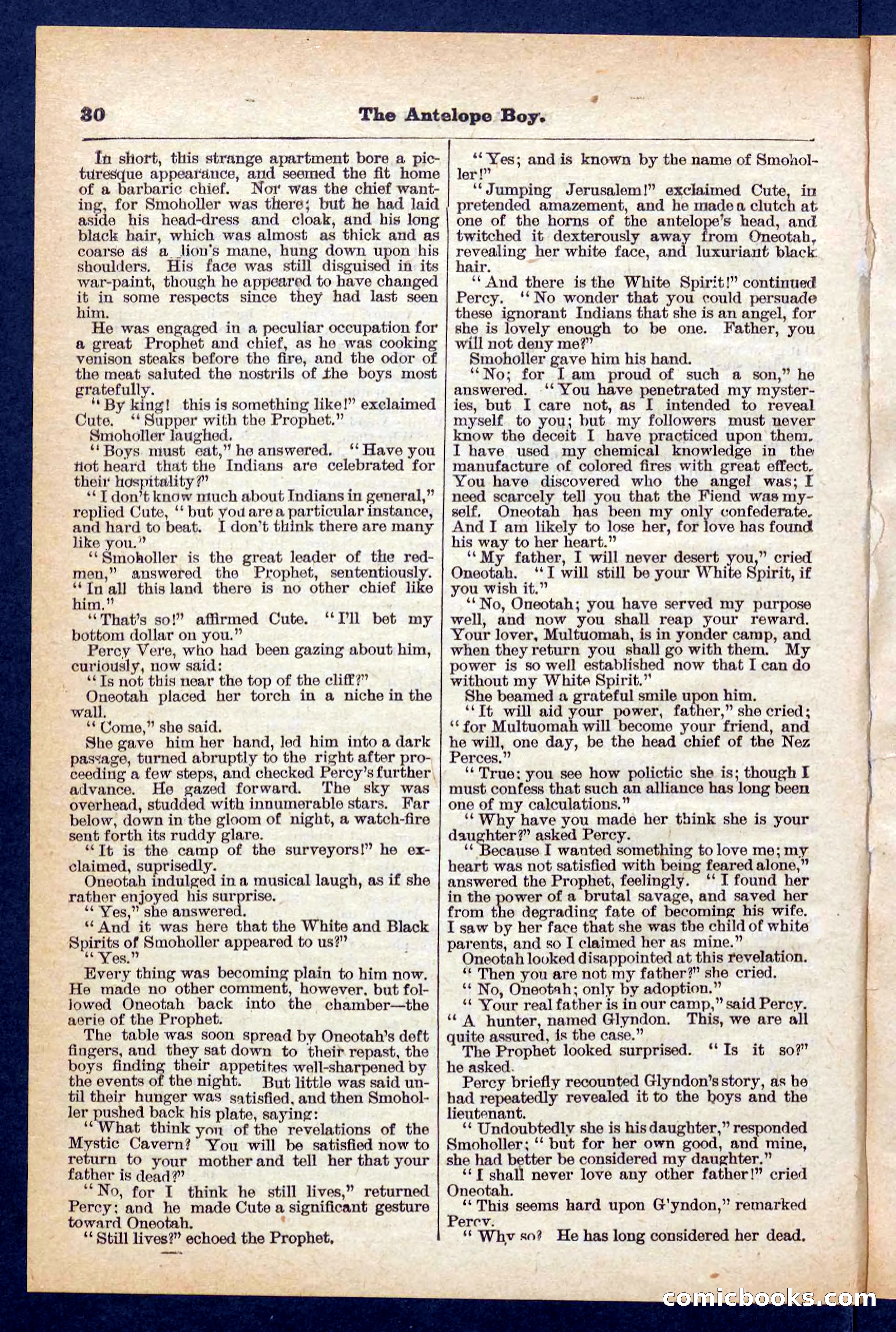 The Antelope Boy by George Eliot Aiken — page 30 of 32