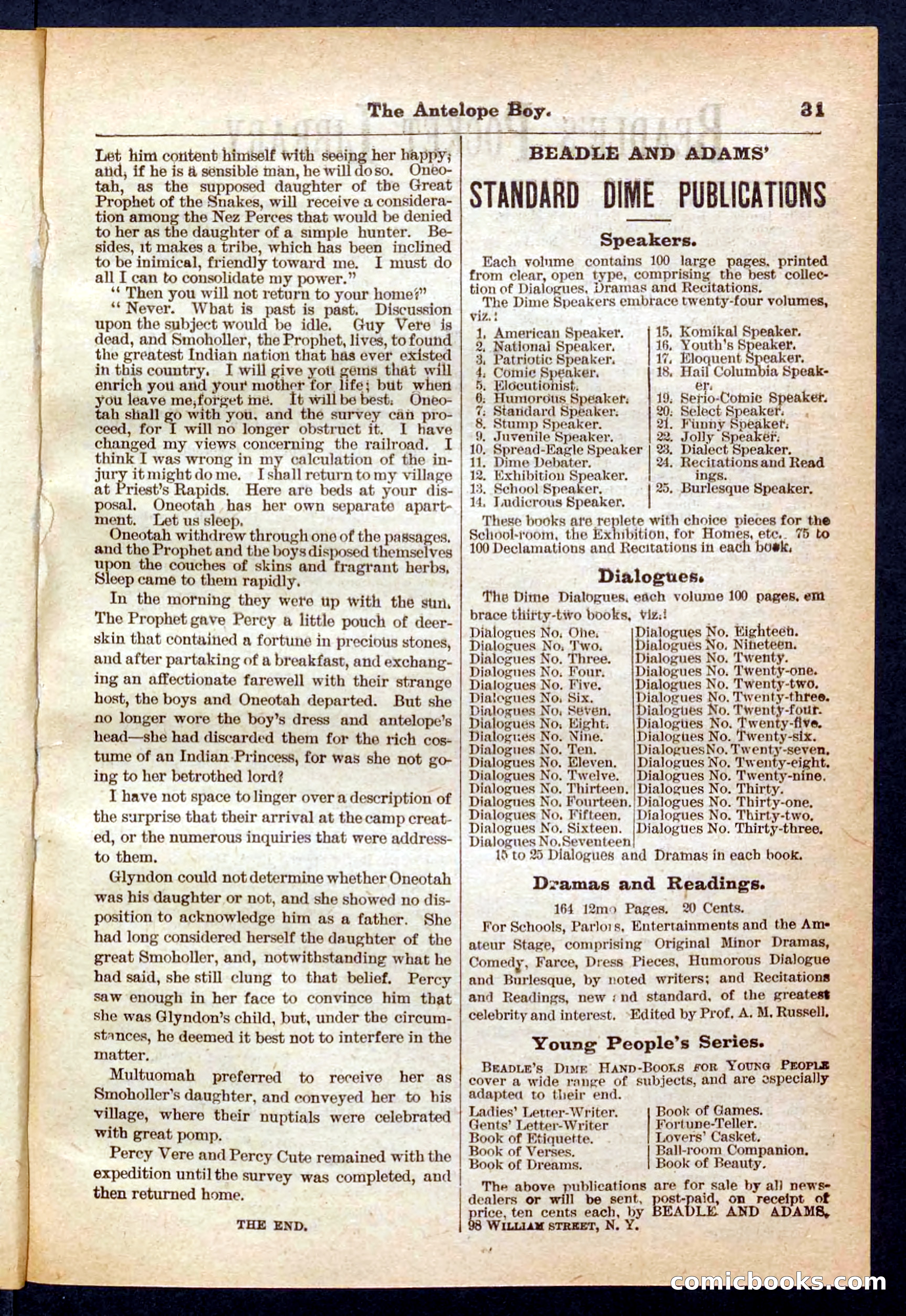 The Antelope Boy by George Eliot Aiken — page 31 of 32