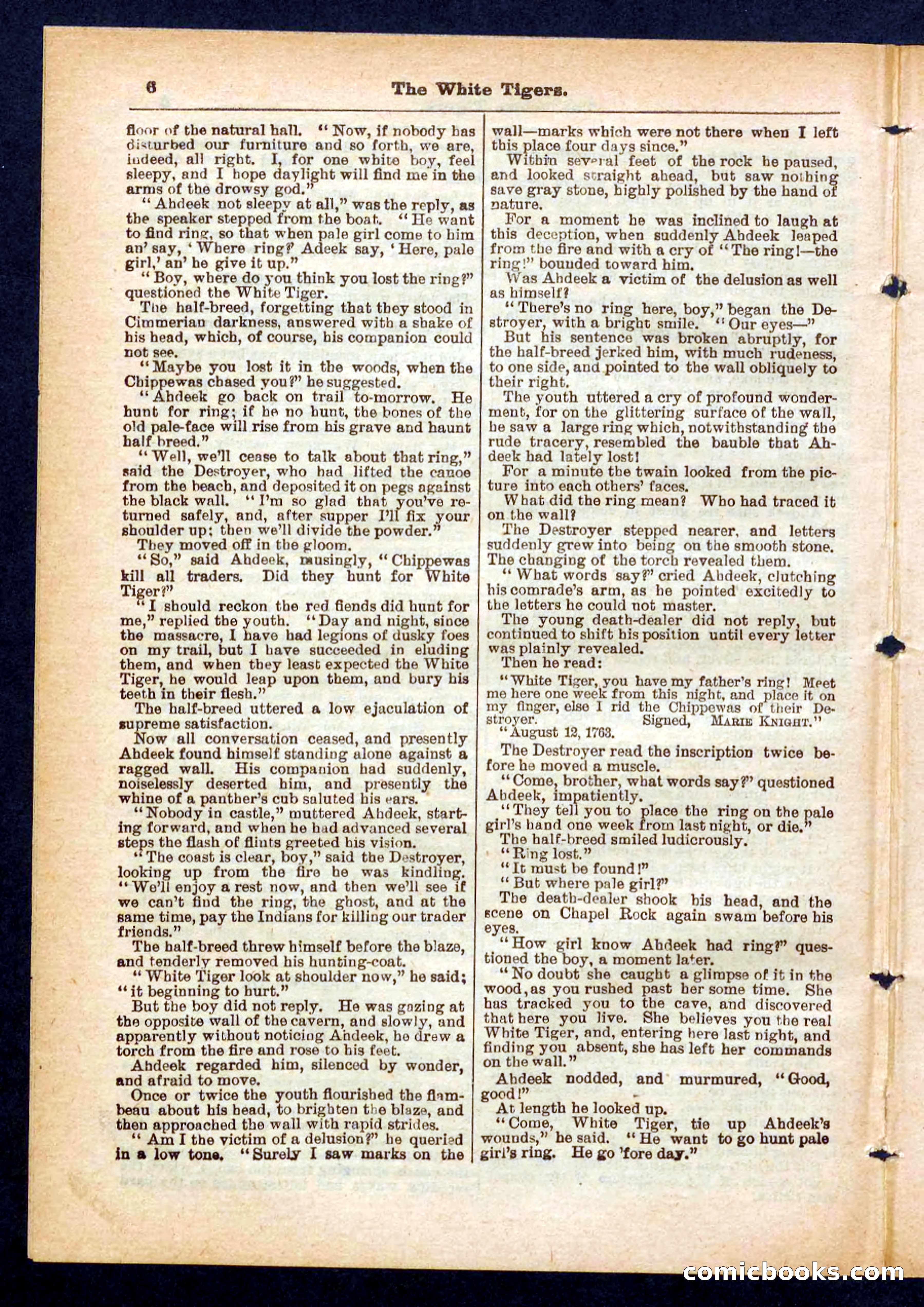 Silver Rifle, the Girl Tracker — page 6 of 32