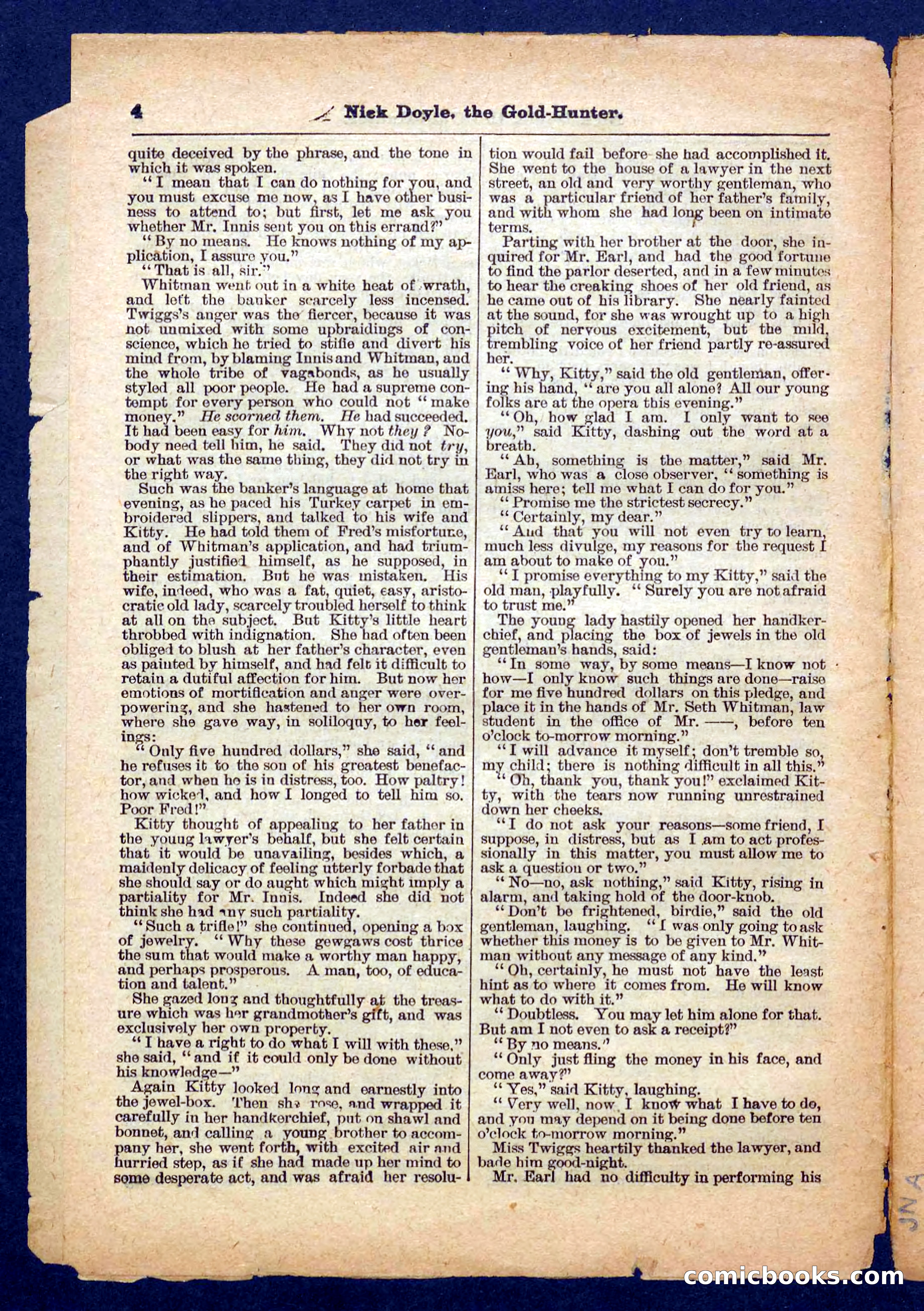 Nick Doyle the Gold Hunter — page 4 of 32