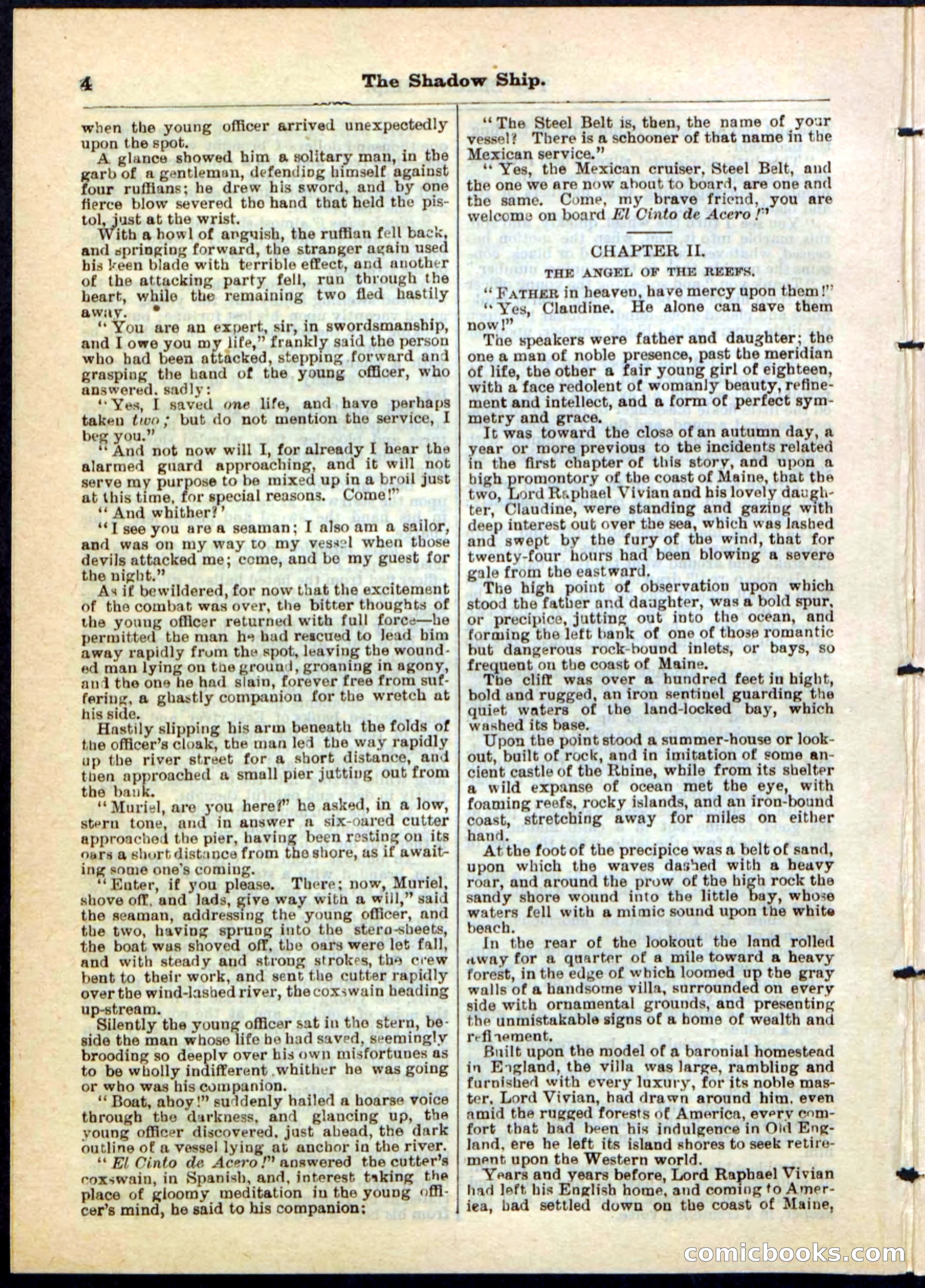 The Shadow Ship; or, The Rival Lieutenants — page 4 of 32