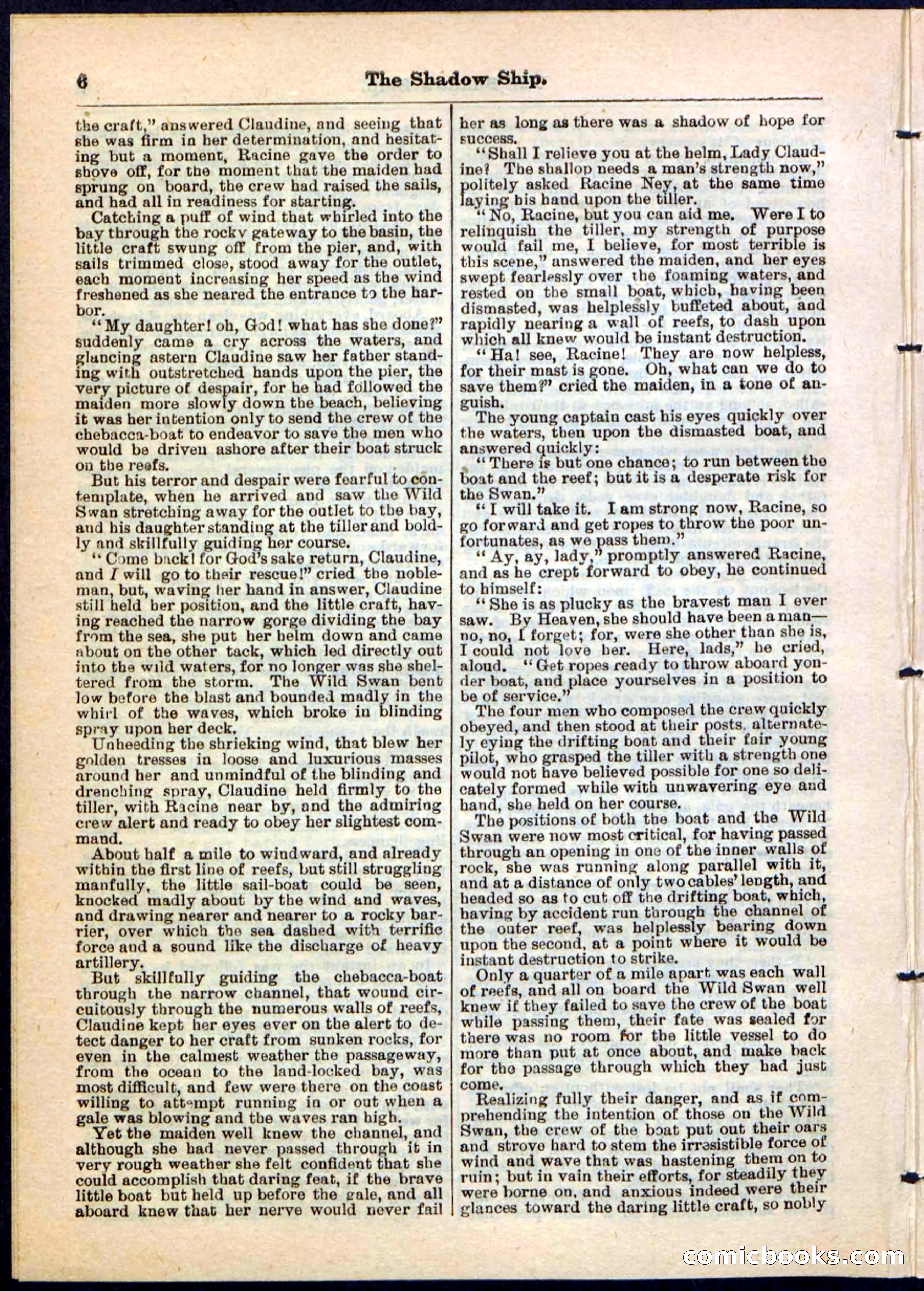 The Shadow Ship; or, The Rival Lieutenants — page 6 of 32