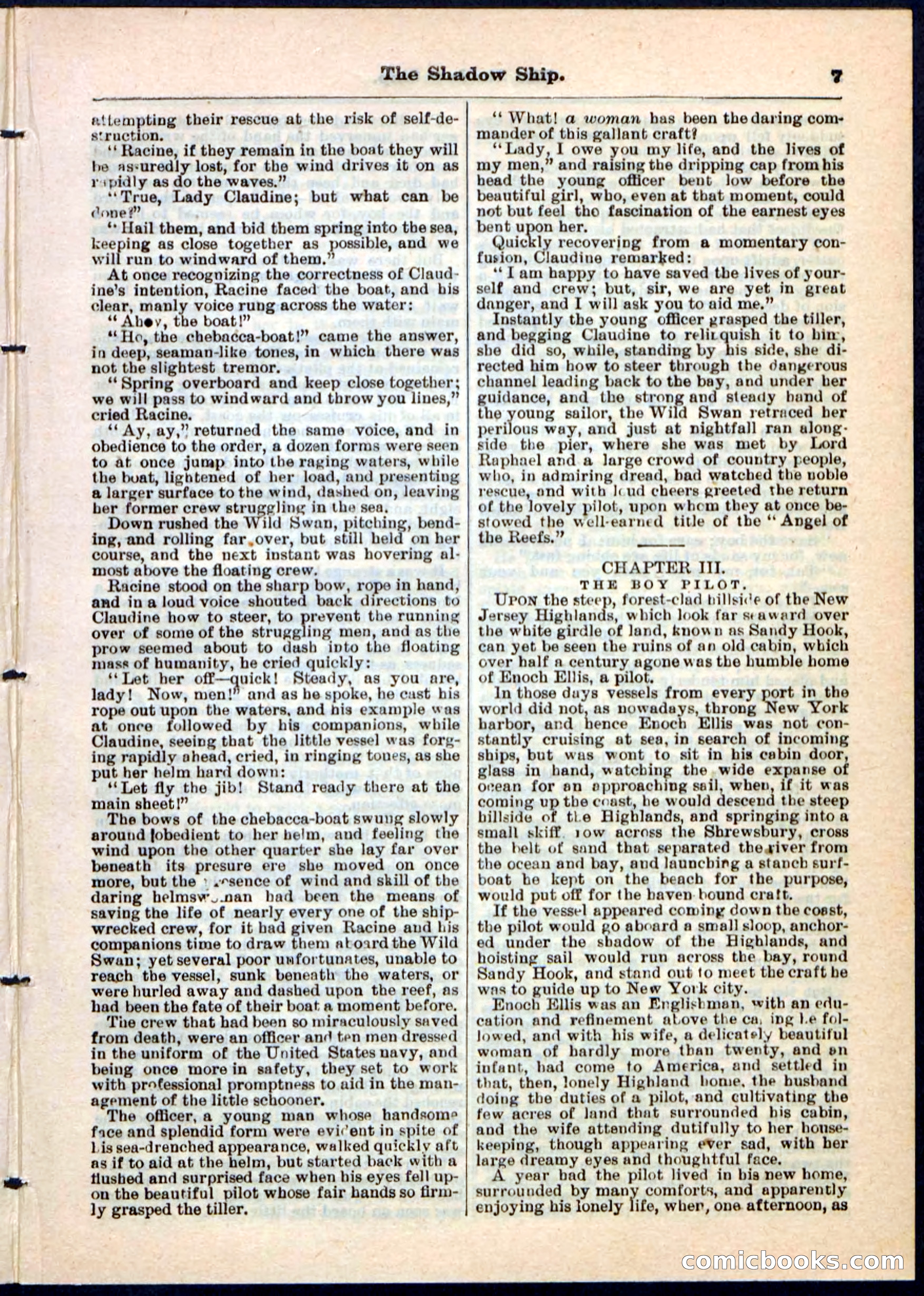 The Shadow Ship; or, The Rival Lieutenants — page 7 of 32