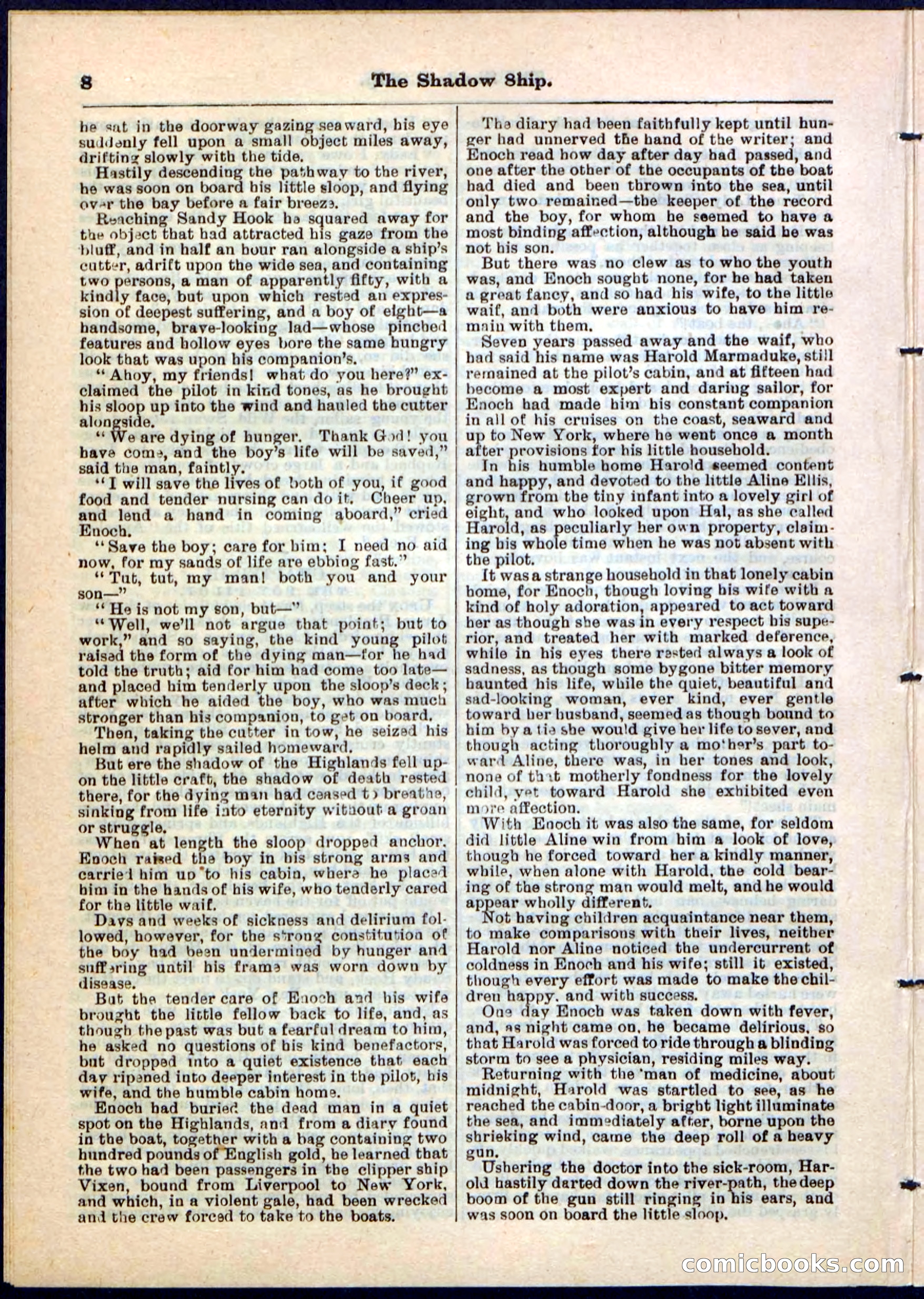 The Shadow Ship; or, The Rival Lieutenants — page 8 of 32