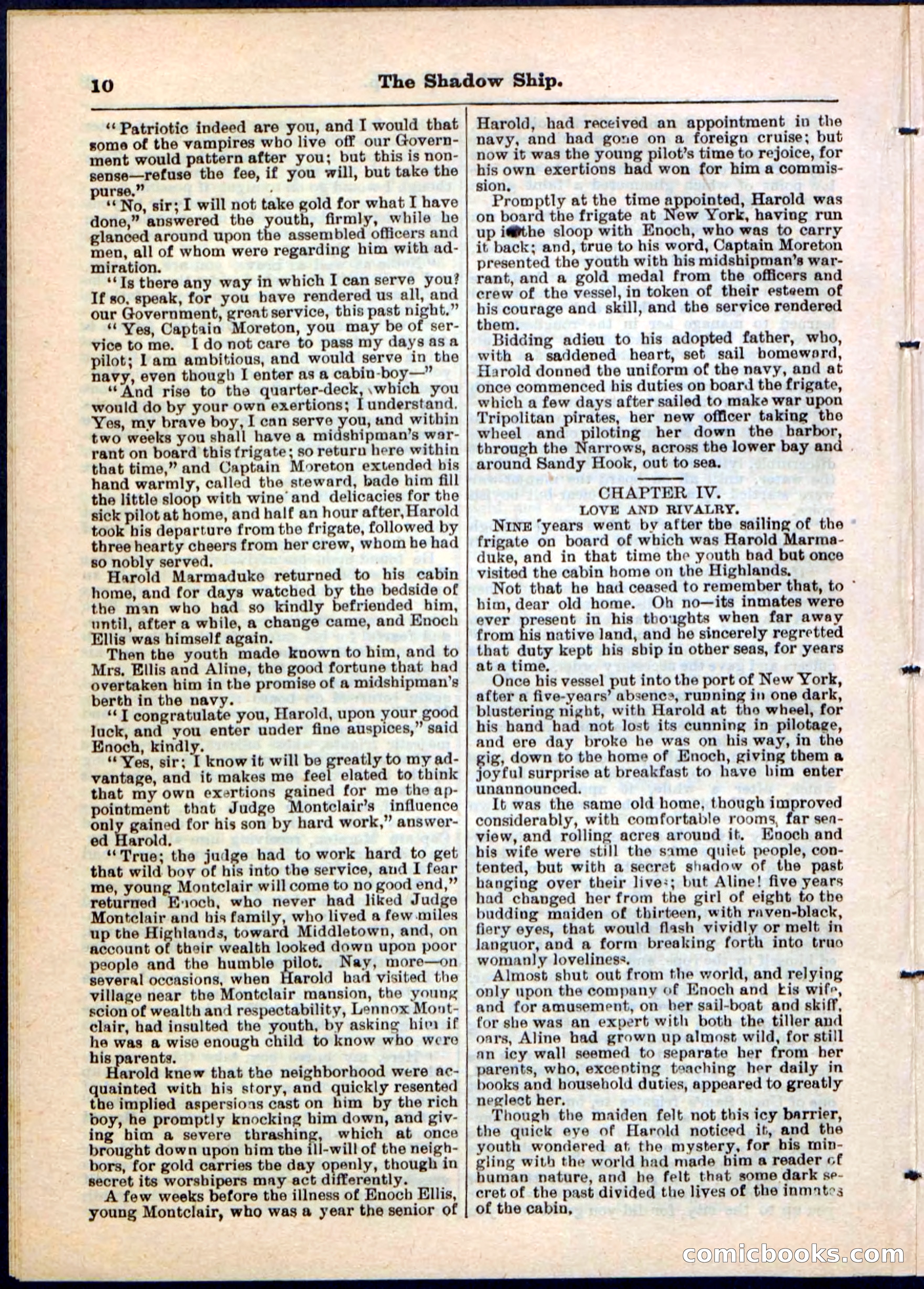The Shadow Ship; or, The Rival Lieutenants — page 10 of 32