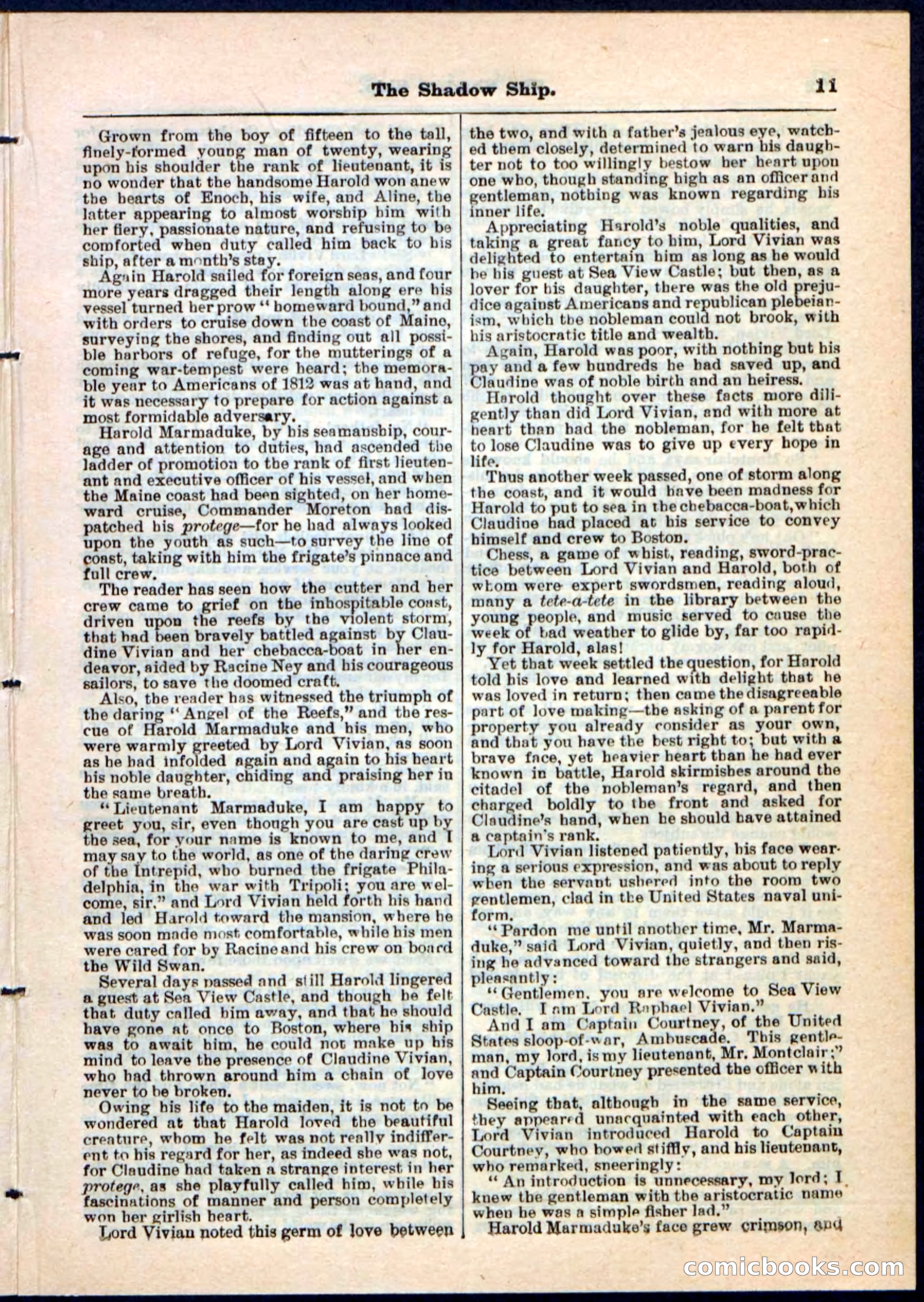 The Shadow Ship; or, The Rival Lieutenants — page 11 of 32