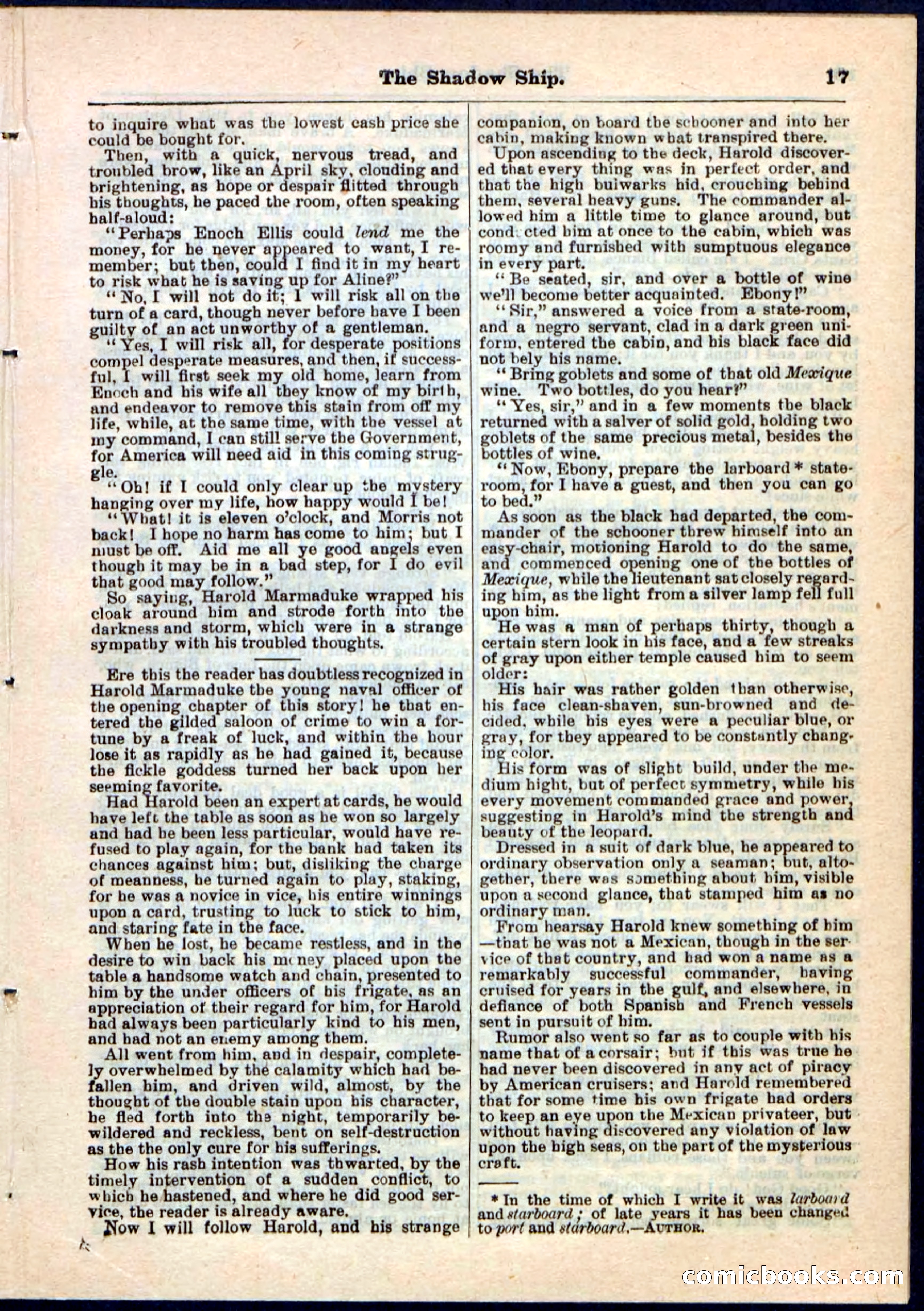 The Shadow Ship; or, The Rival Lieutenants — page 17 of 32