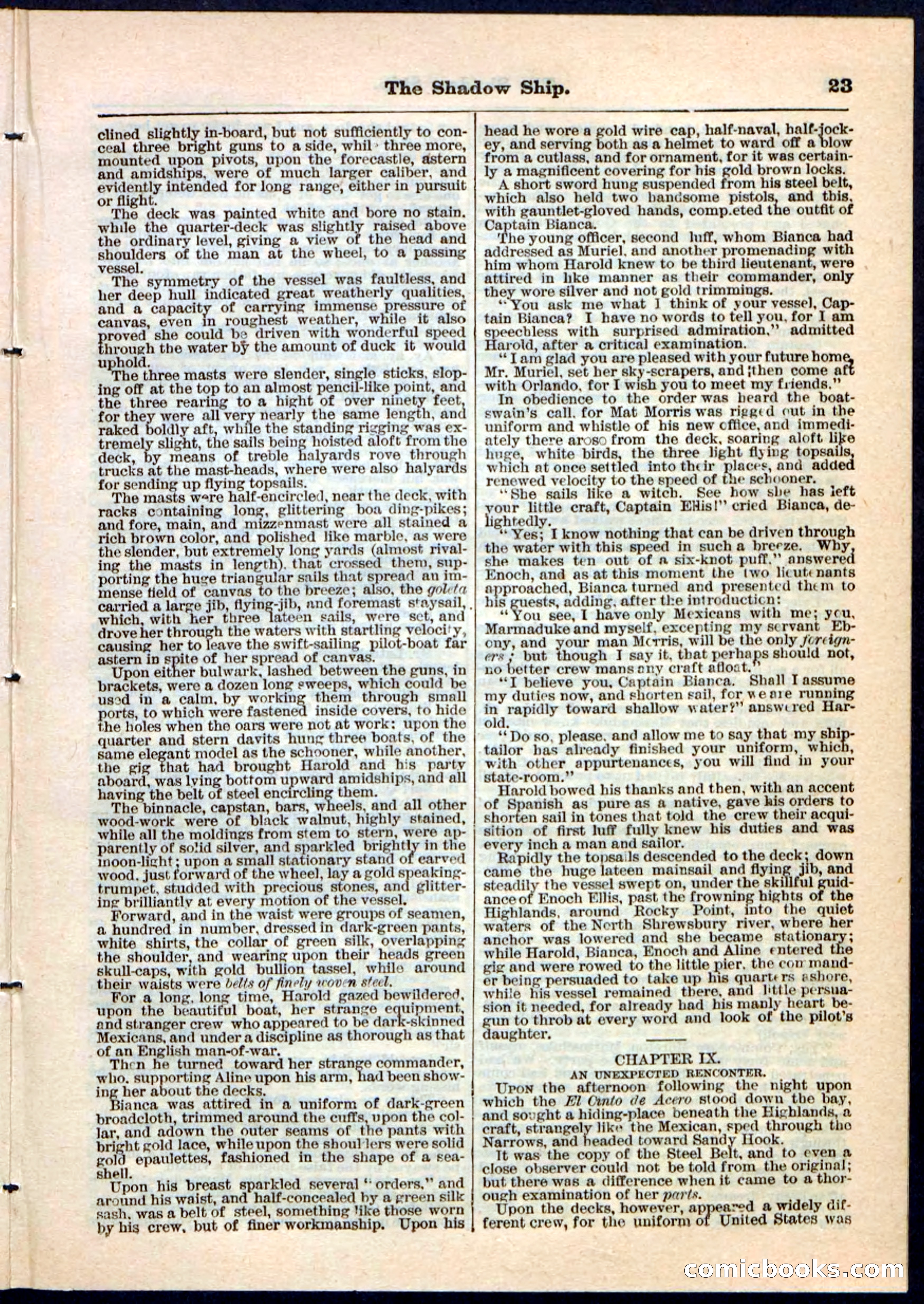 The Shadow Ship; or, The Rival Lieutenants — page 23 of 32