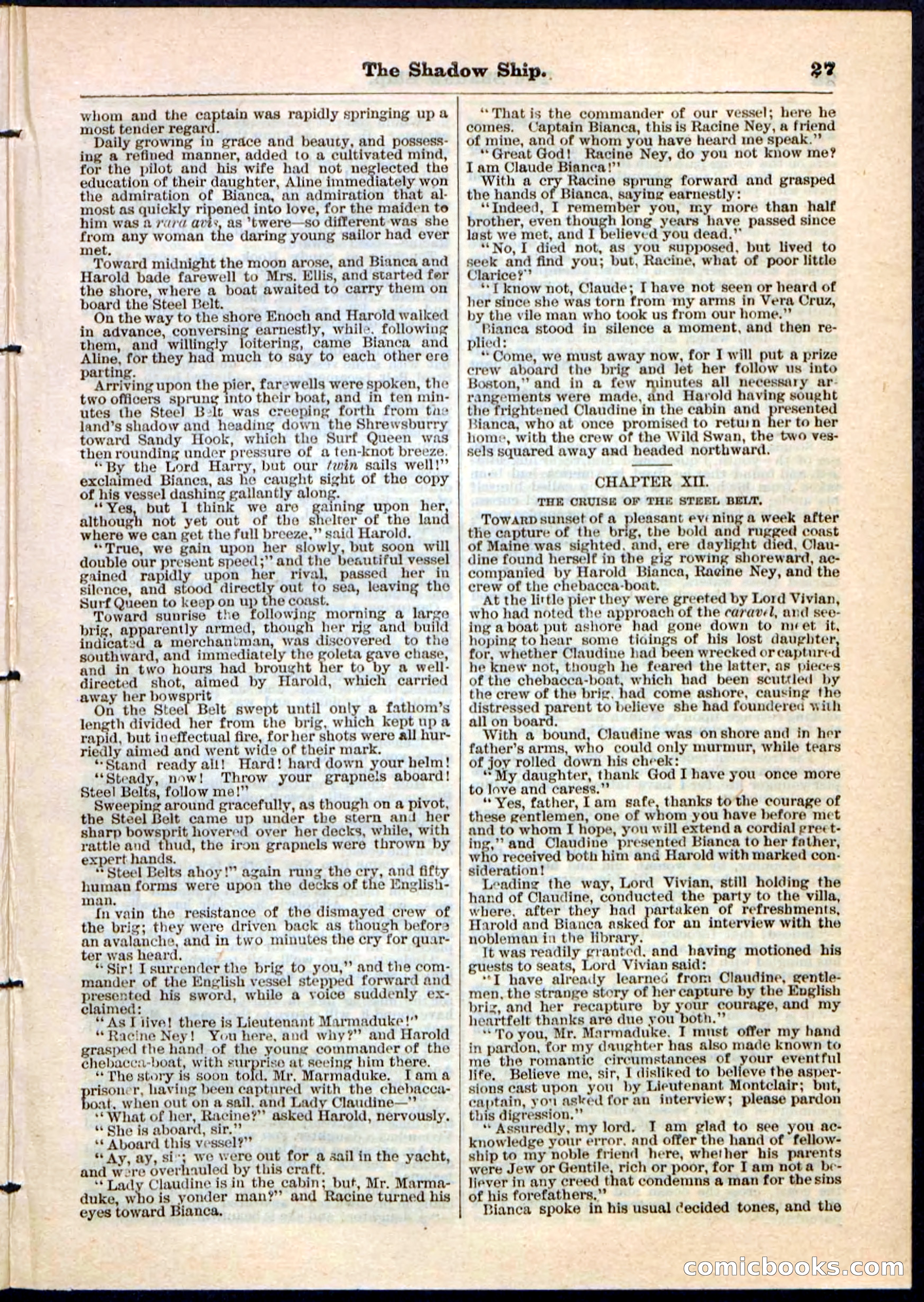 The Shadow Ship; or, The Rival Lieutenants — page 27 of 32