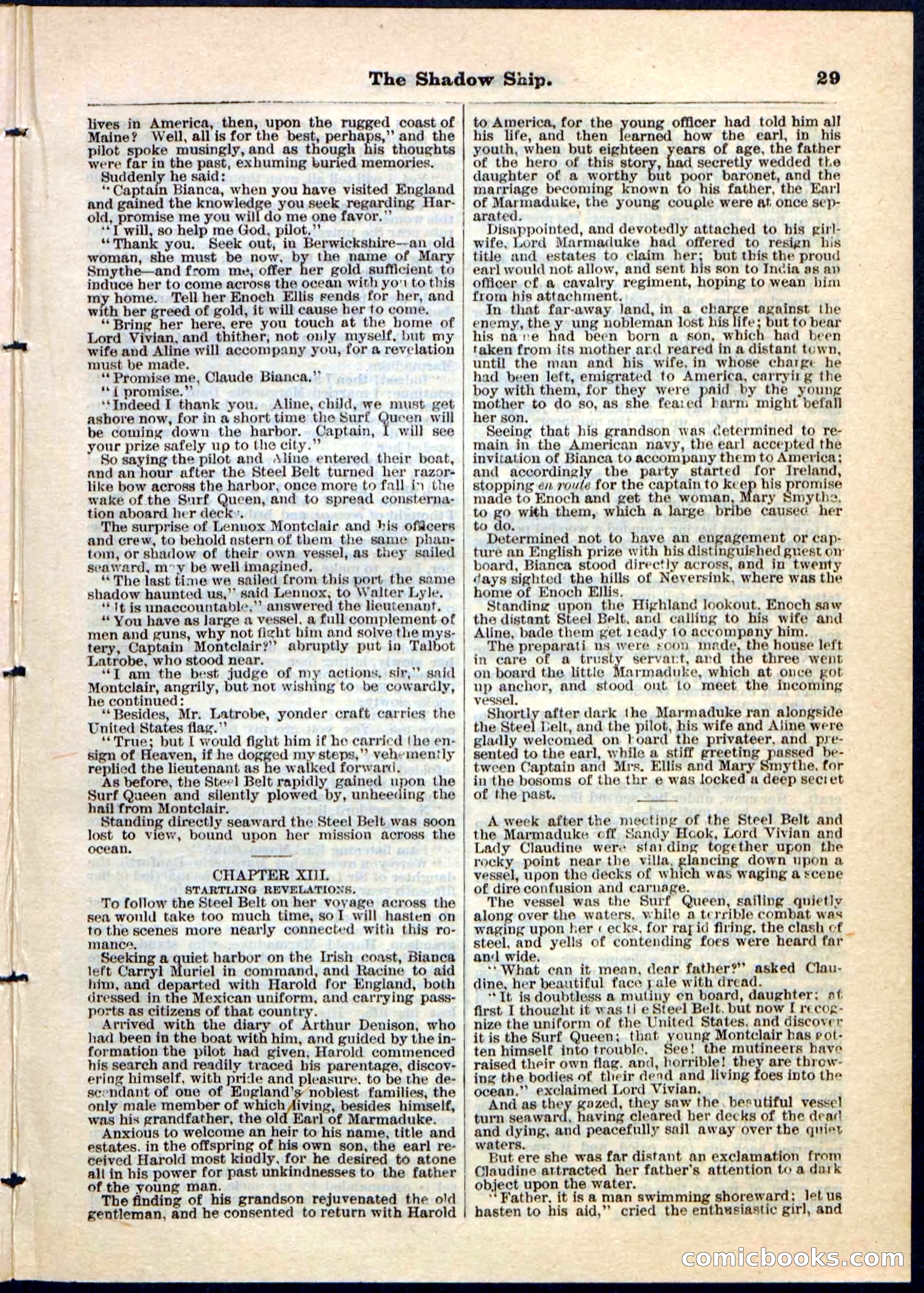 The Shadow Ship; or, The Rival Lieutenants — page 29 of 32