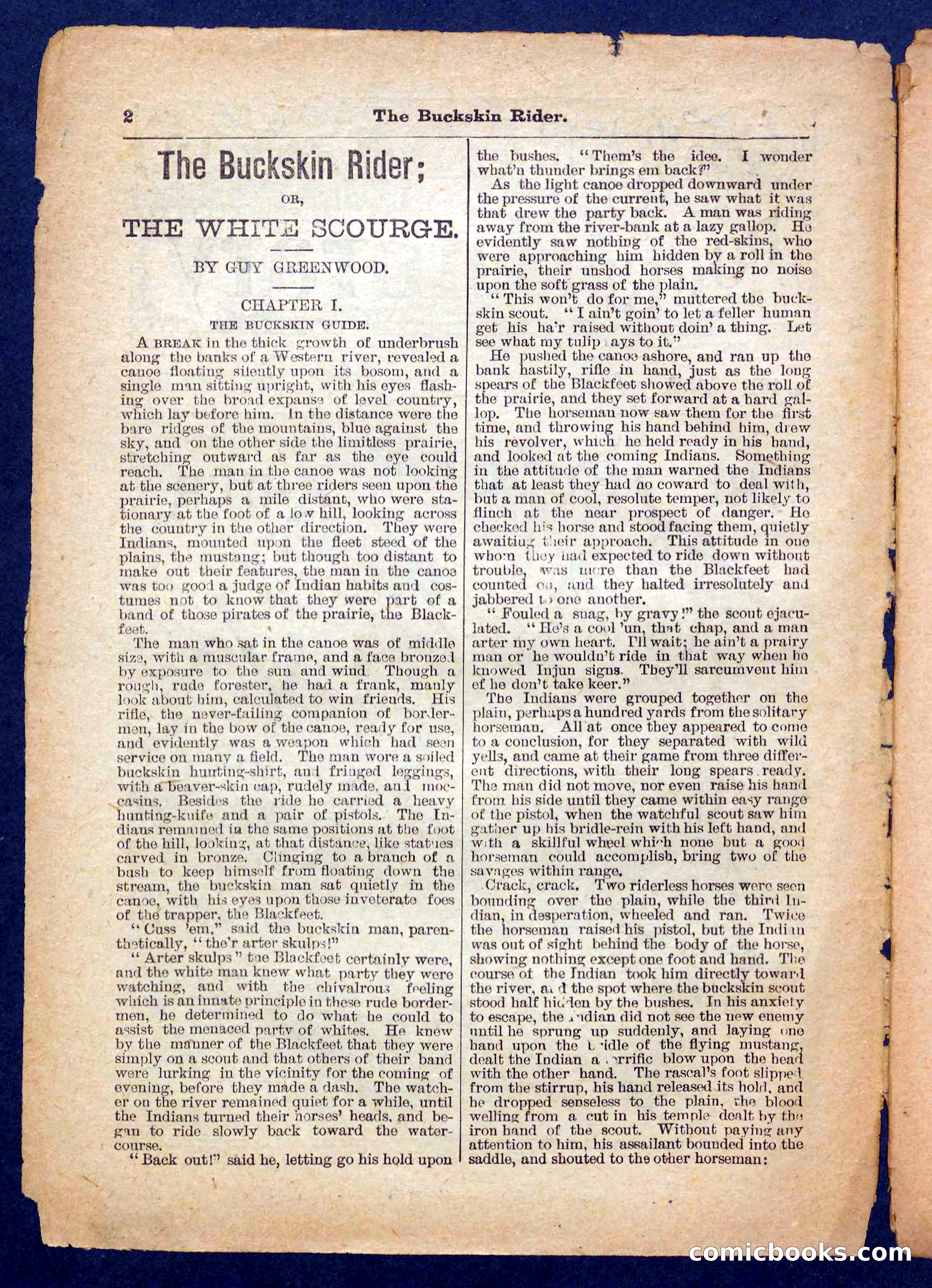 The Buckskin Rider — page 2 of 32