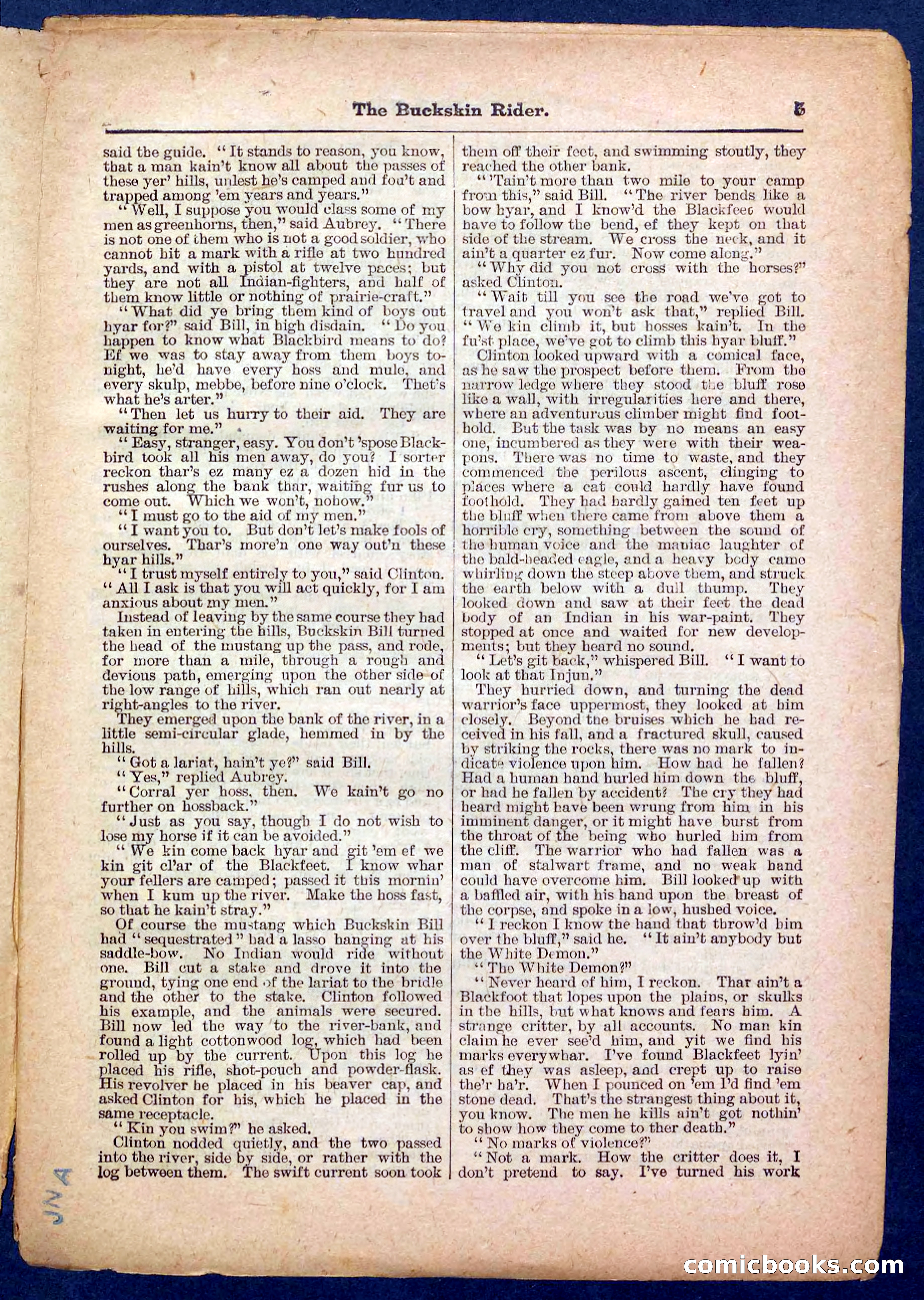 The Buckskin Rider — page 5 of 32