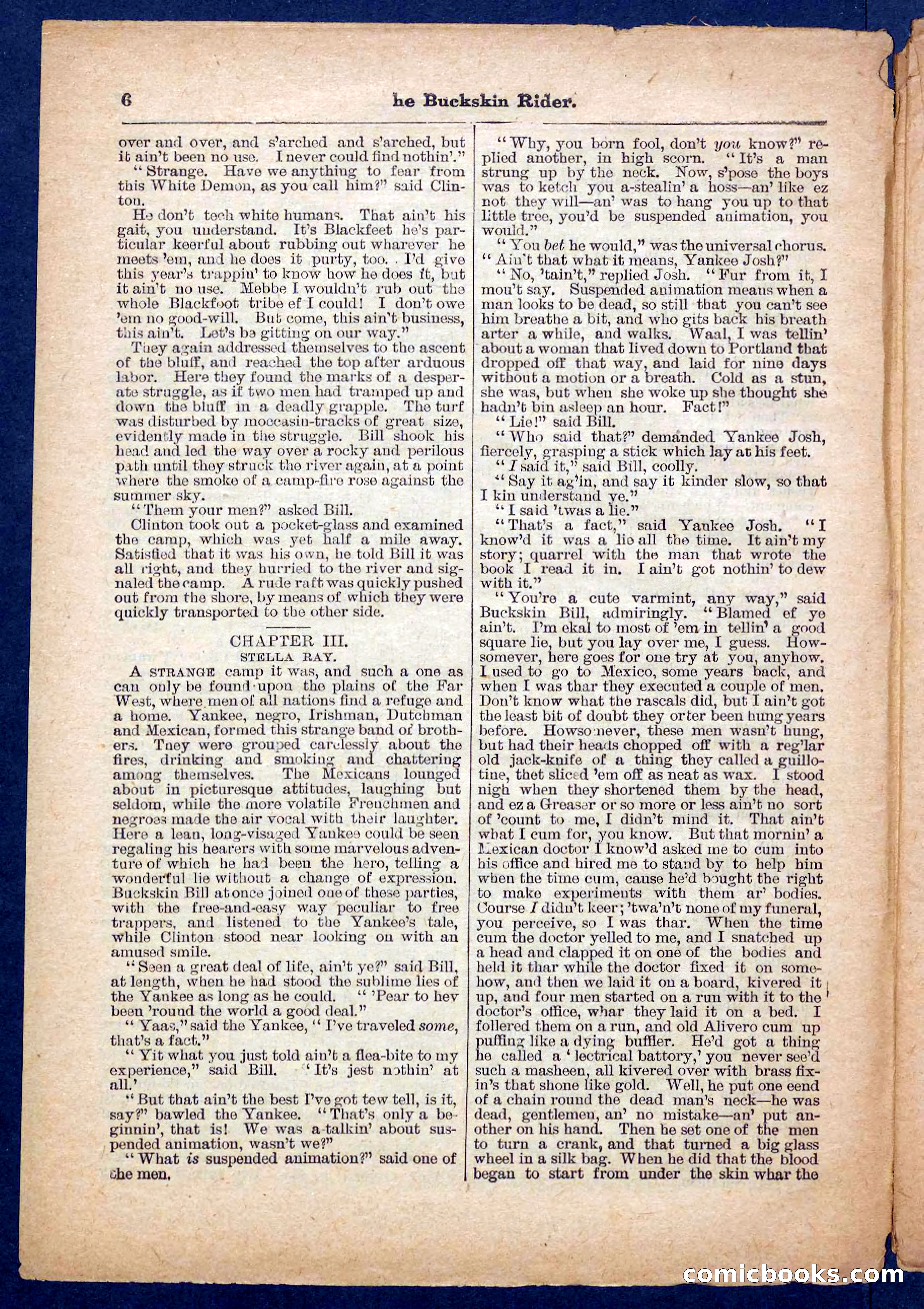 The Buckskin Rider — page 6 of 32