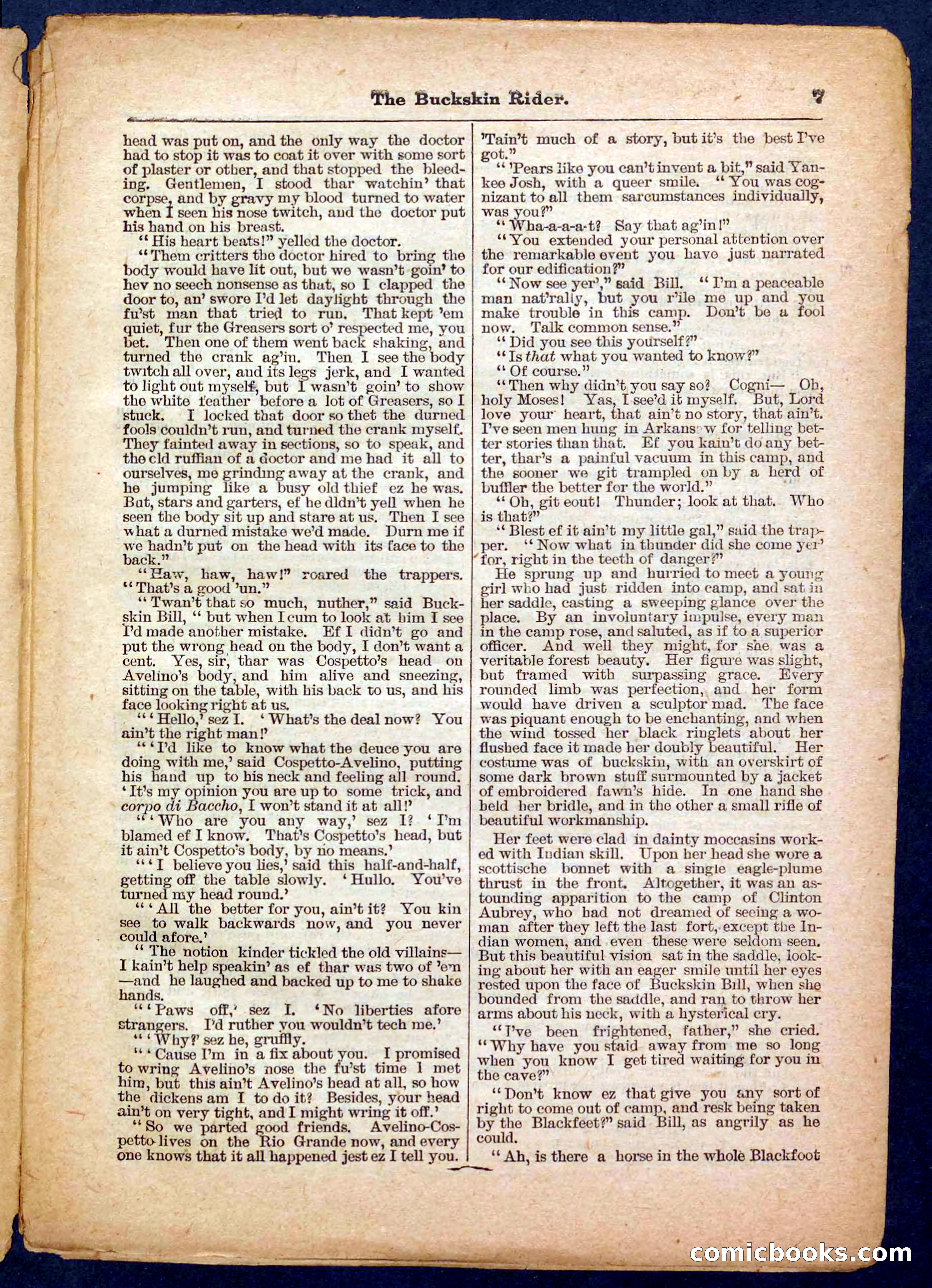 The Buckskin Rider — page 7 of 32