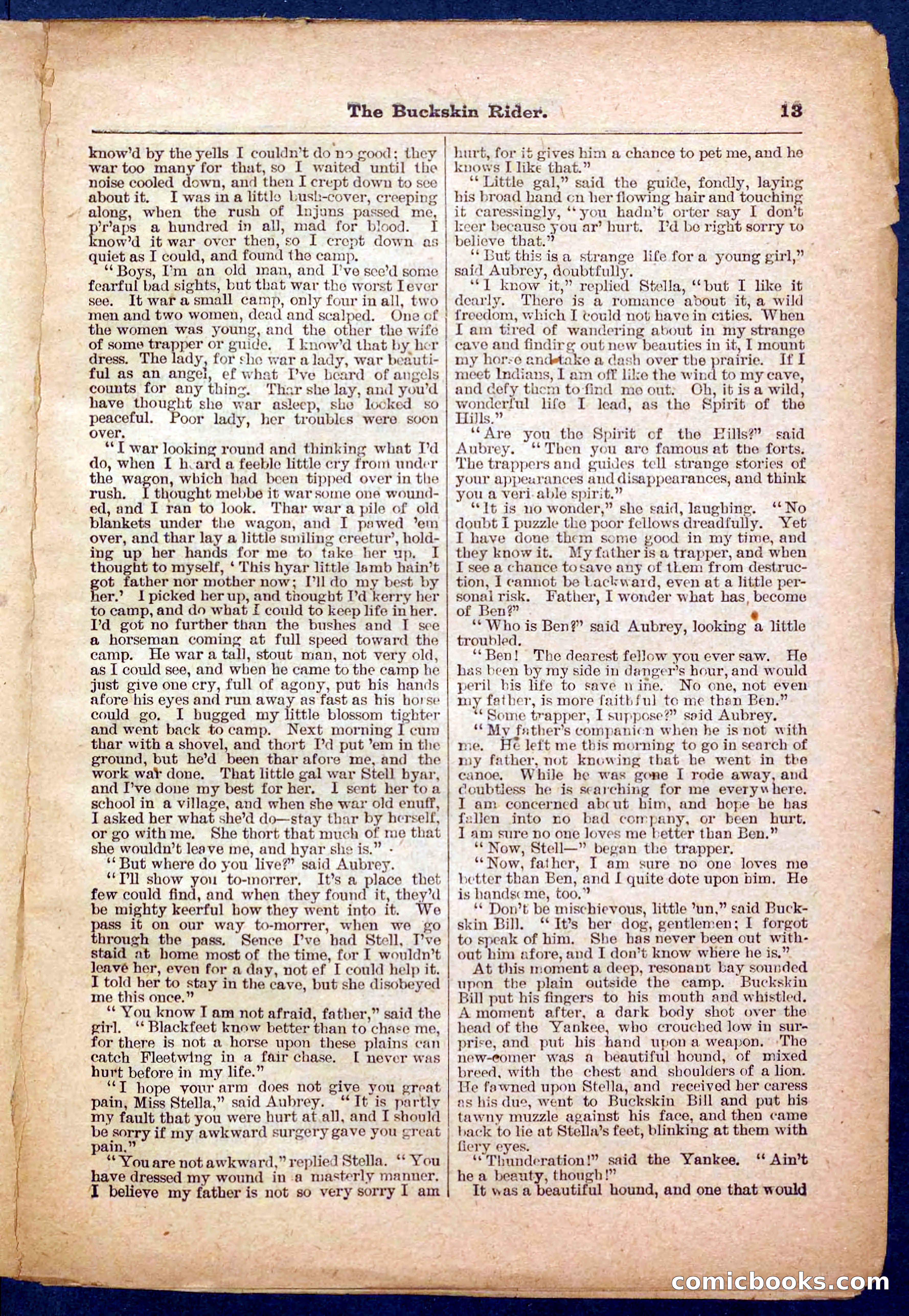 The Buckskin Rider — page 13 of 32