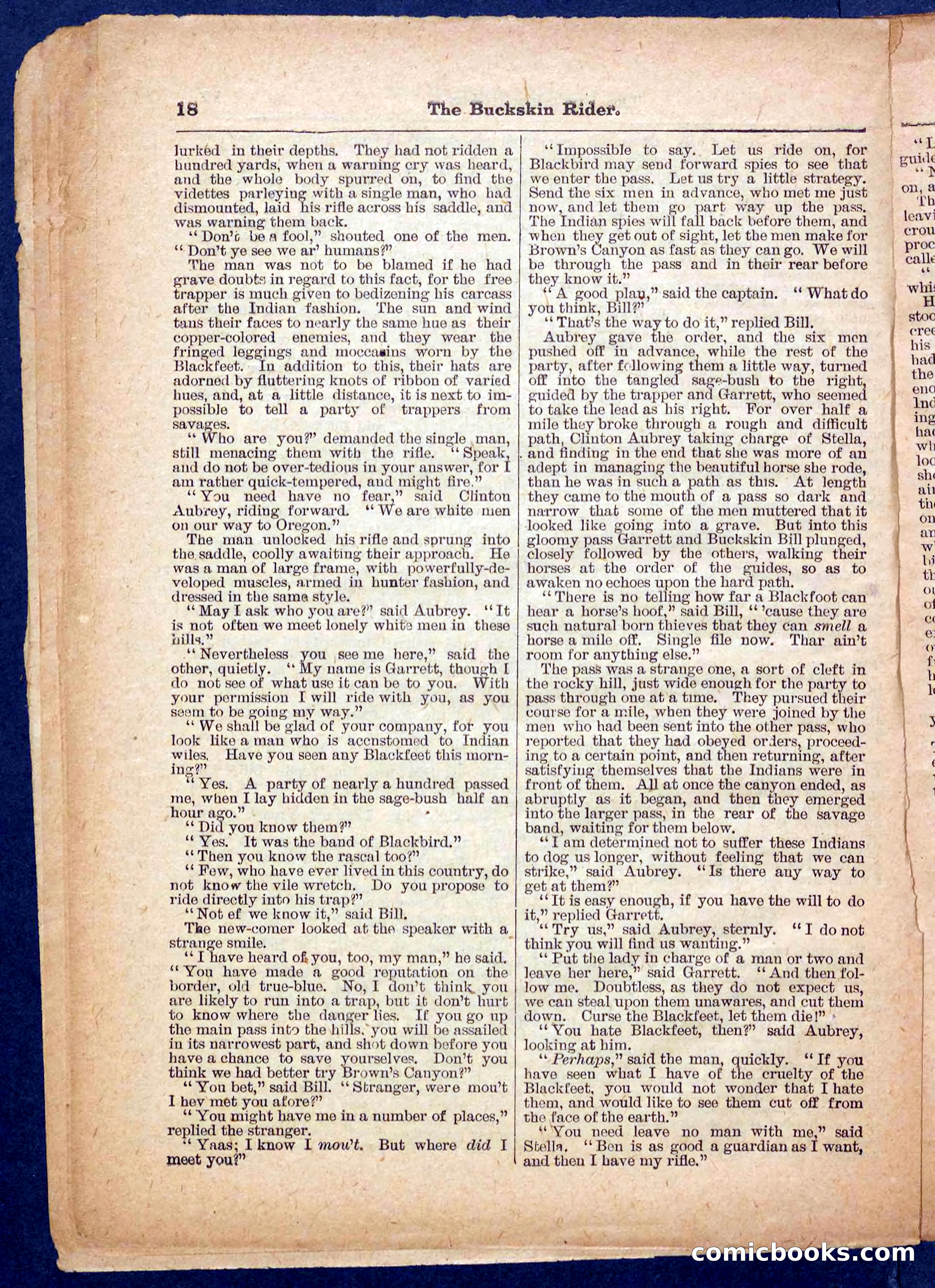 The Buckskin Rider — page 18 of 32