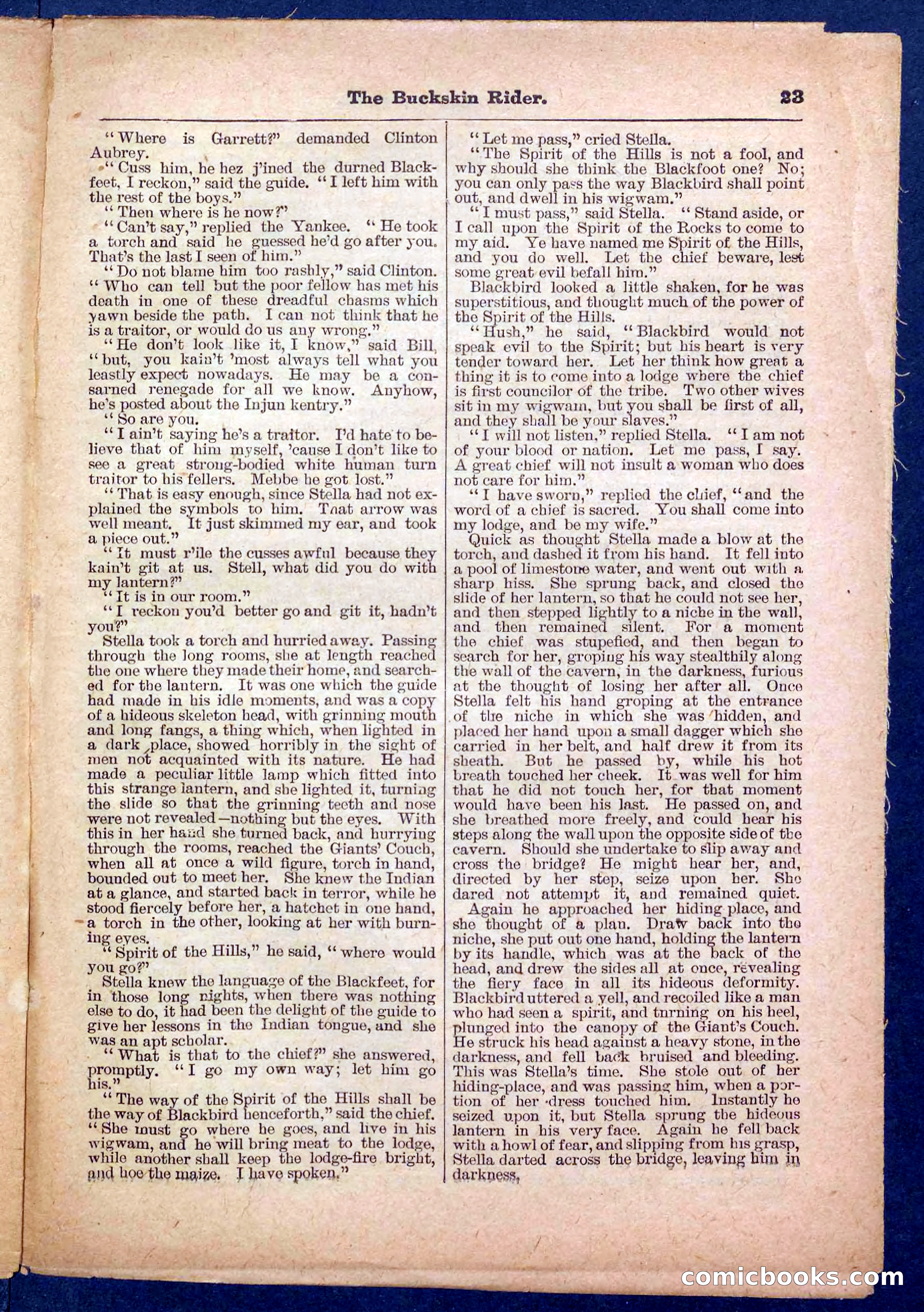 The Buckskin Rider — page 23 of 32
