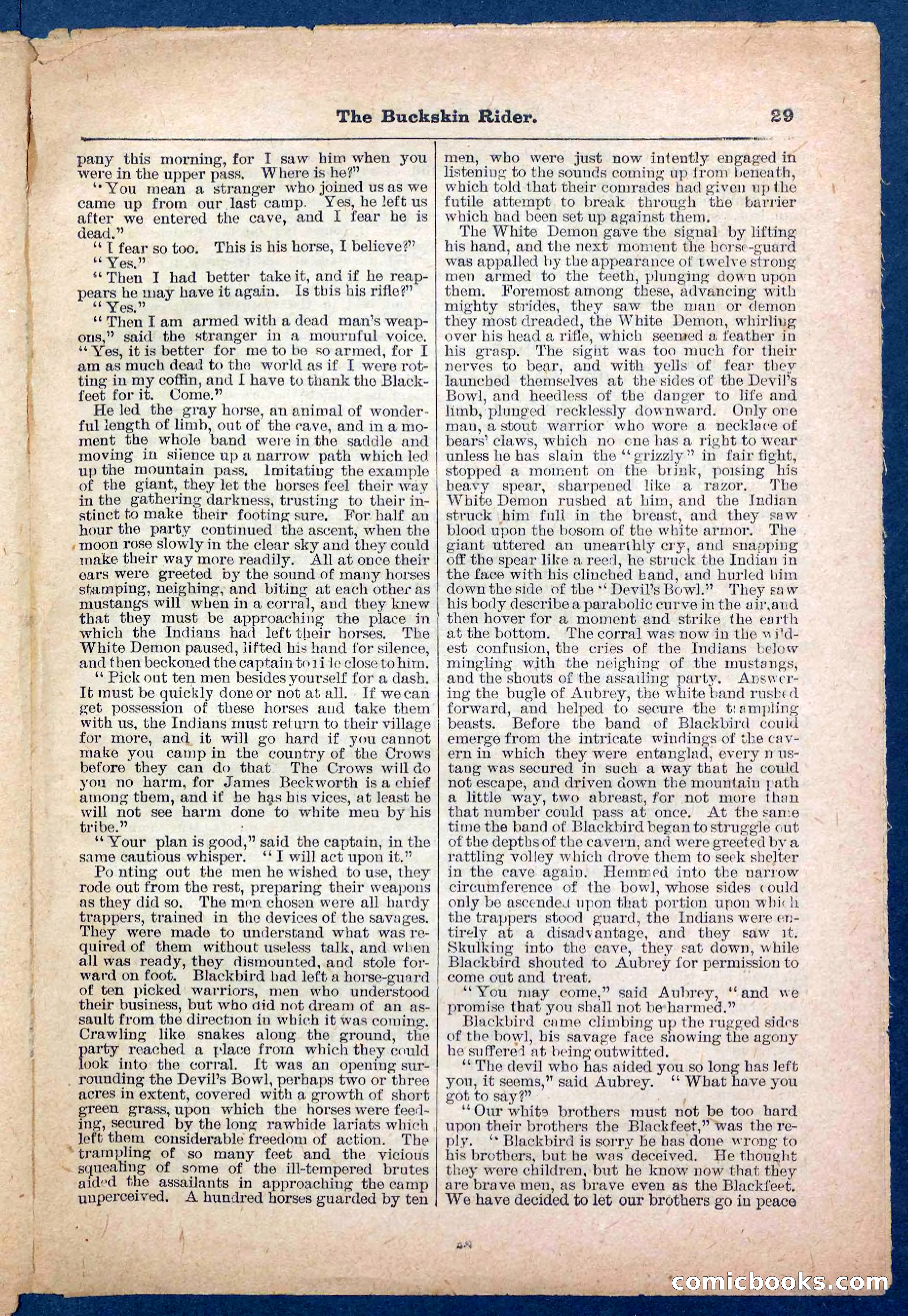 The Buckskin Rider — page 29 of 32