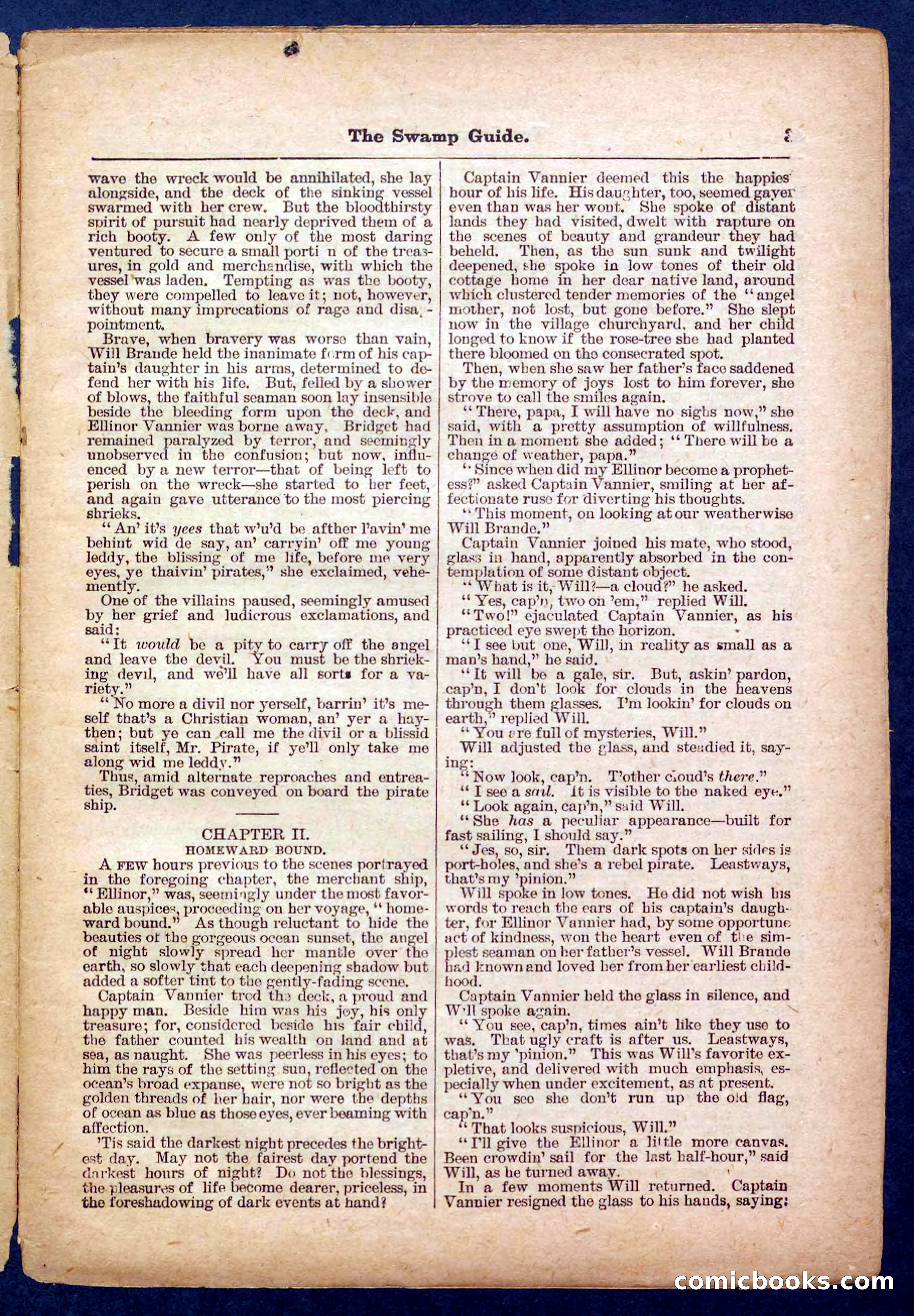 Beadle's Pocket Library No. 467: March Mose and His Dog — page 3 of 32