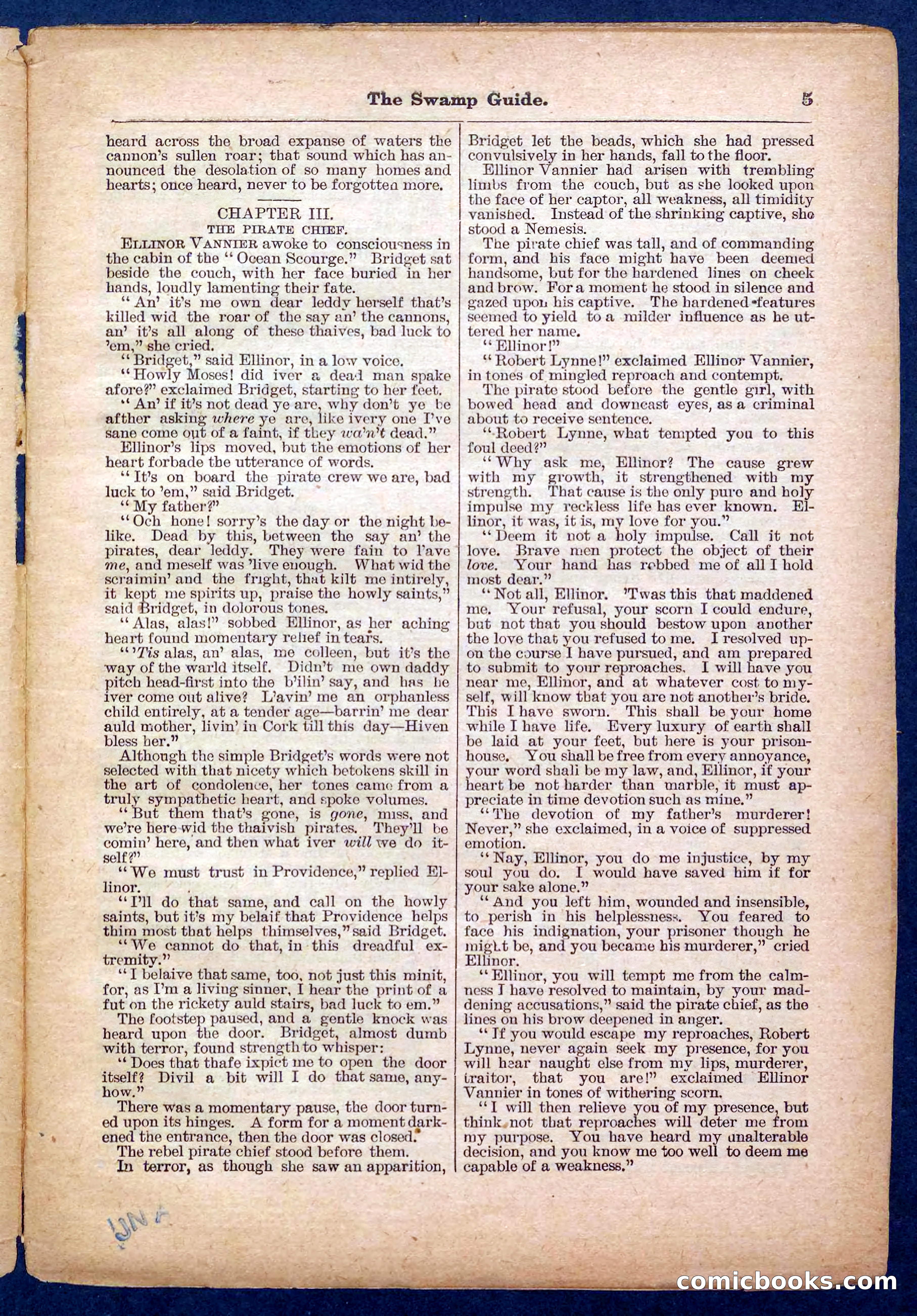 Beadle's Pocket Library No. 467: March Mose and His Dog — page 5 of 32