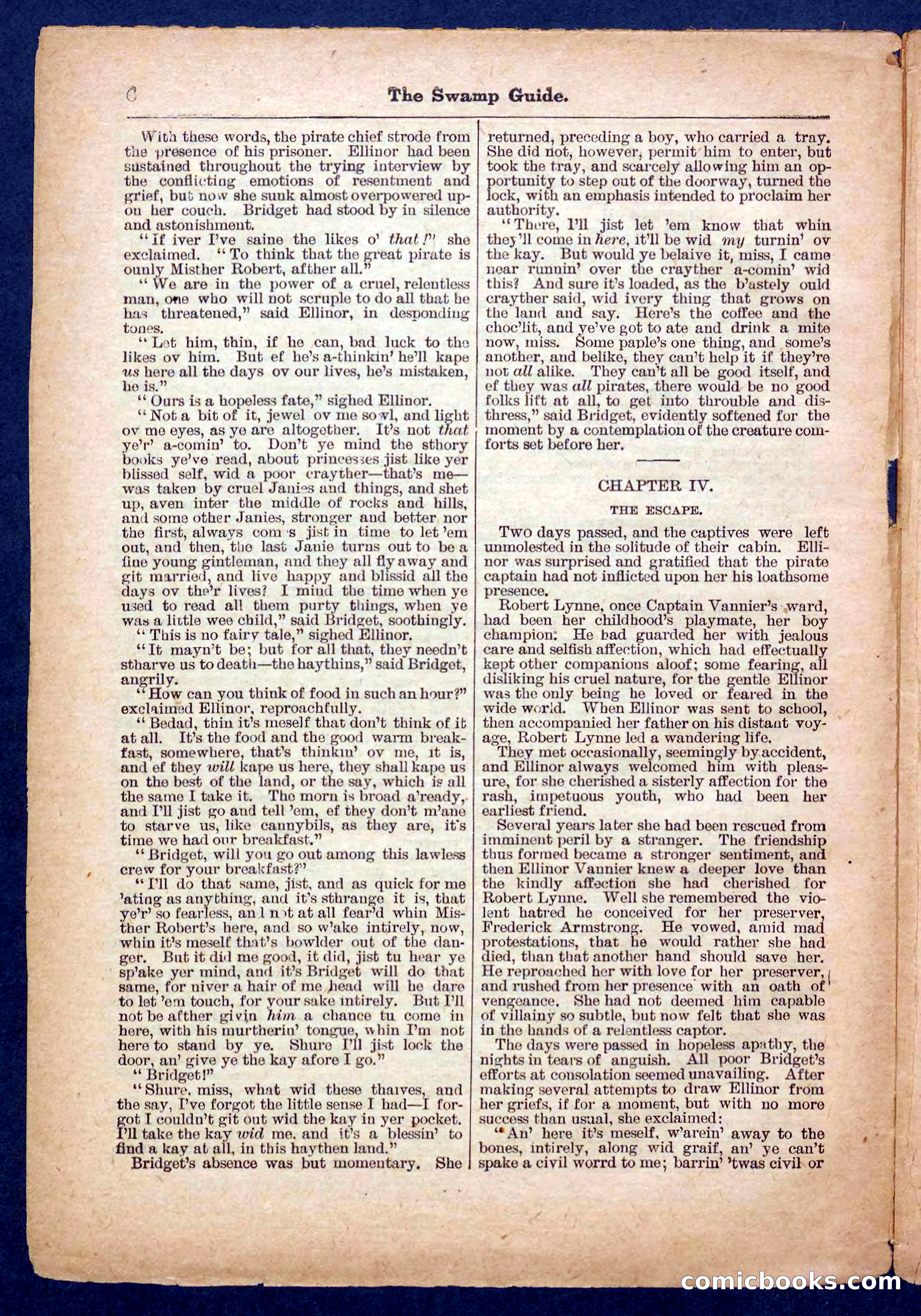 Beadle's Pocket Library No. 467: March Mose and His Dog — page 6 of 32