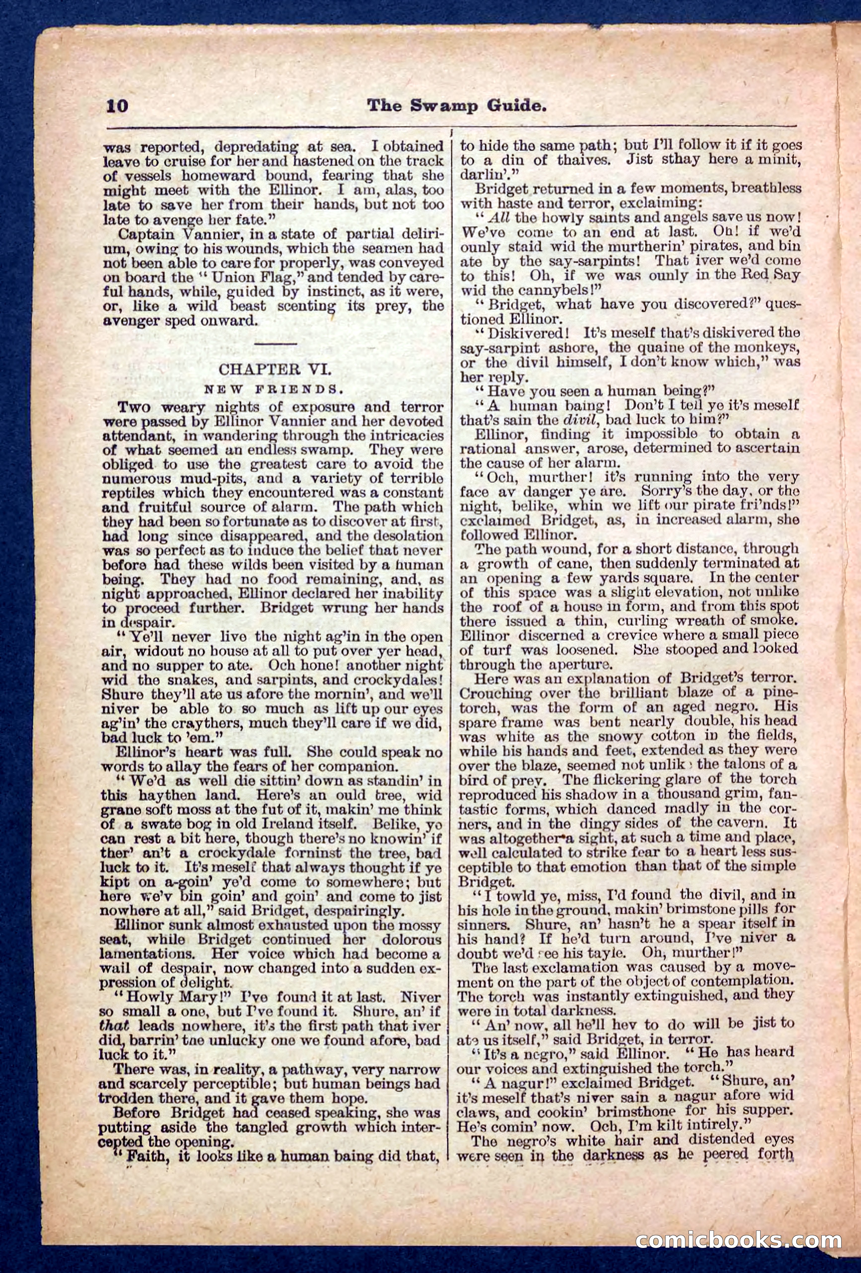 Beadle's Pocket Library No. 467: March Mose and His Dog — page 10 of 32