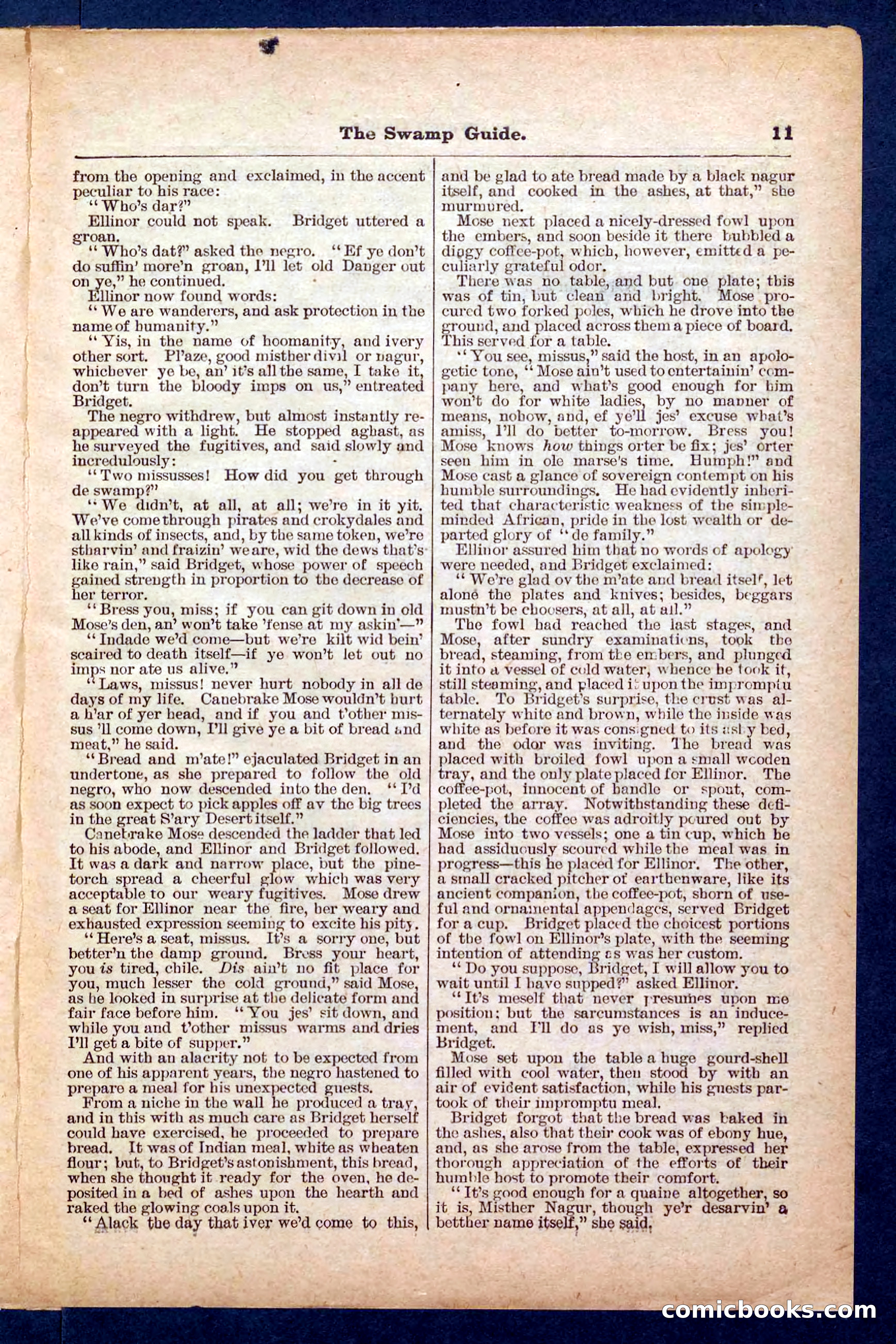 Beadle's Pocket Library No. 467: March Mose and His Dog — page 11 of 32
