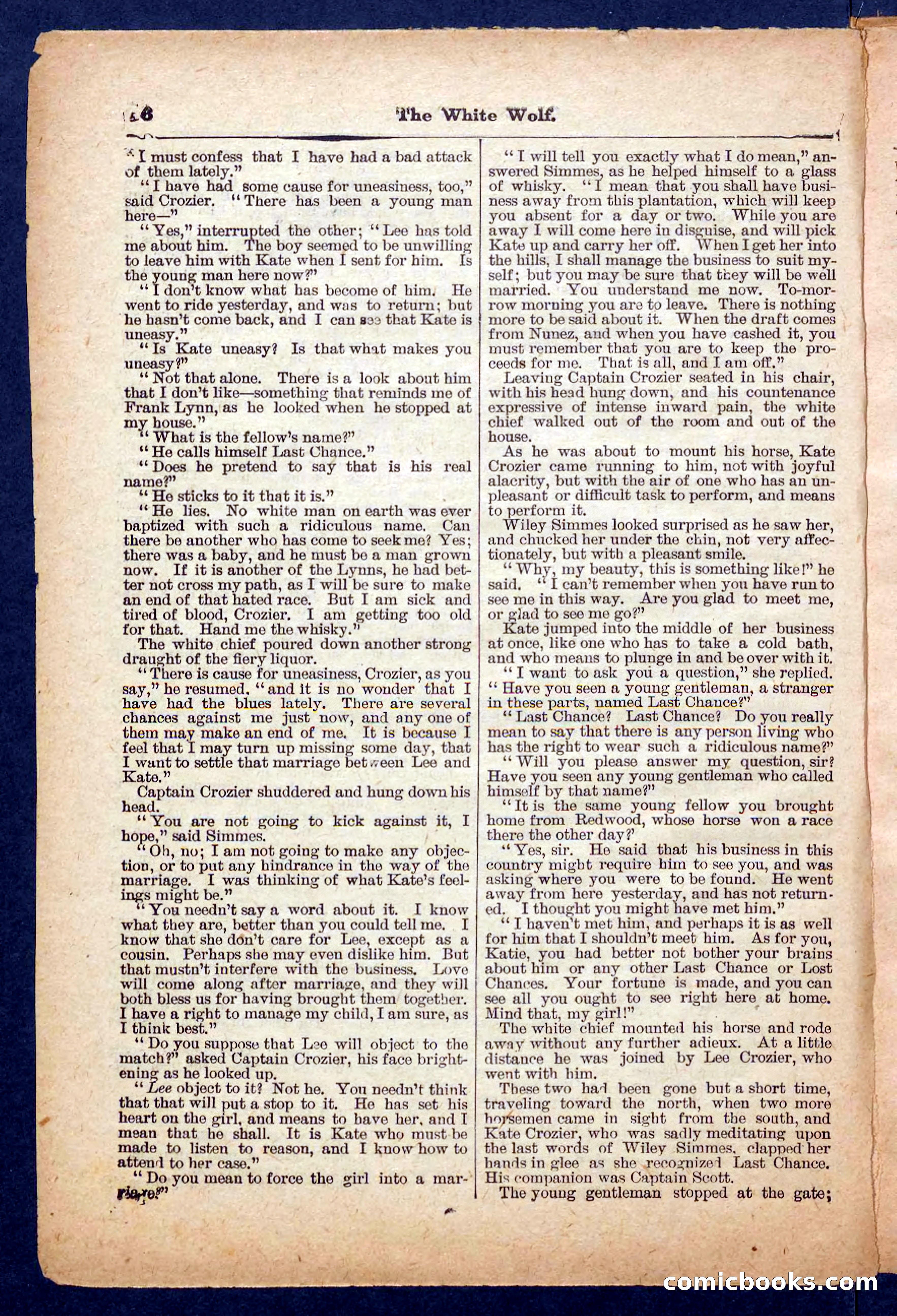 Jack Scott in Texas; or, The White Wolf — page 16 of 32