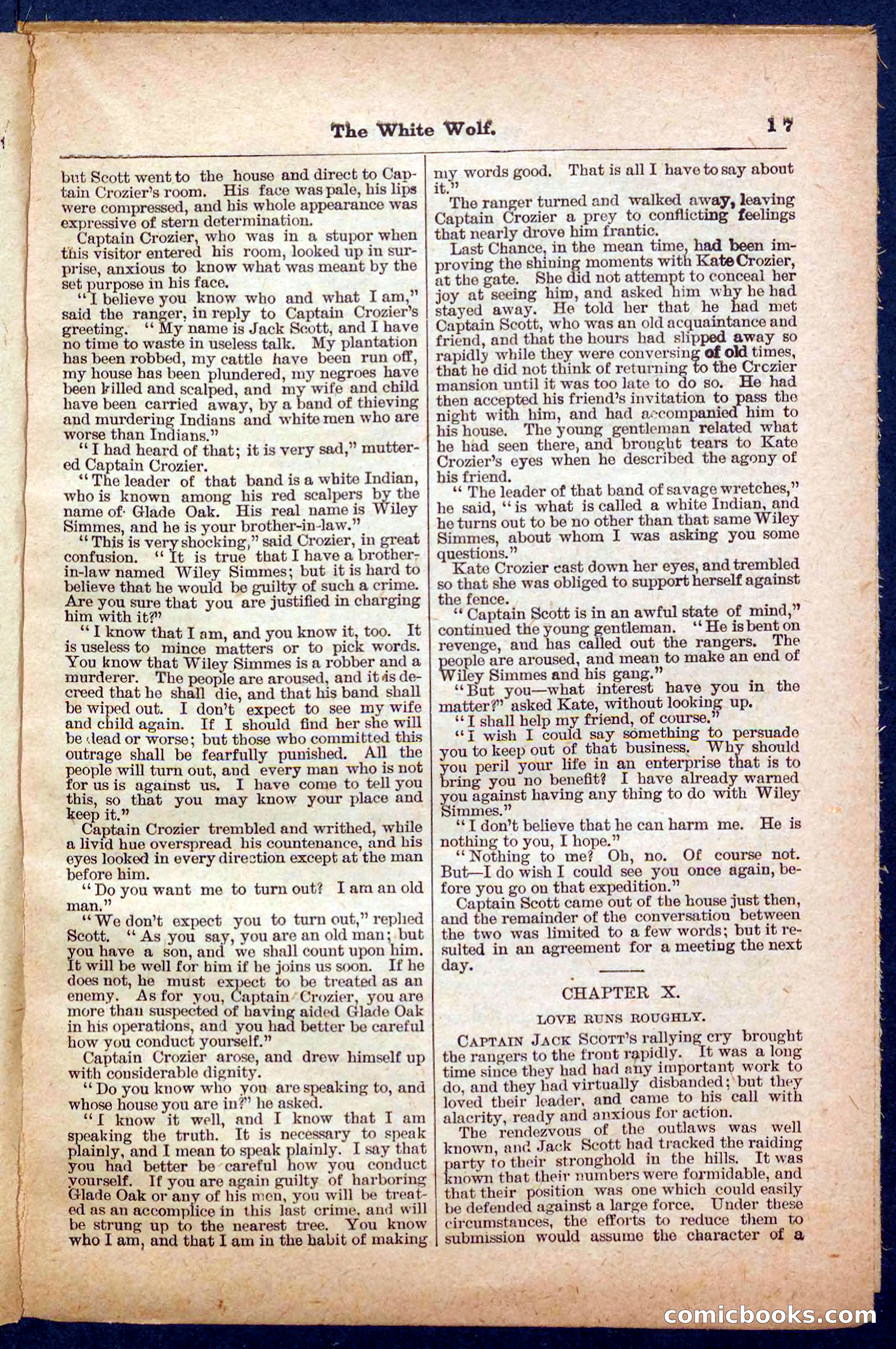 Jack Scott in Texas; or, The White Wolf — page 17 of 32