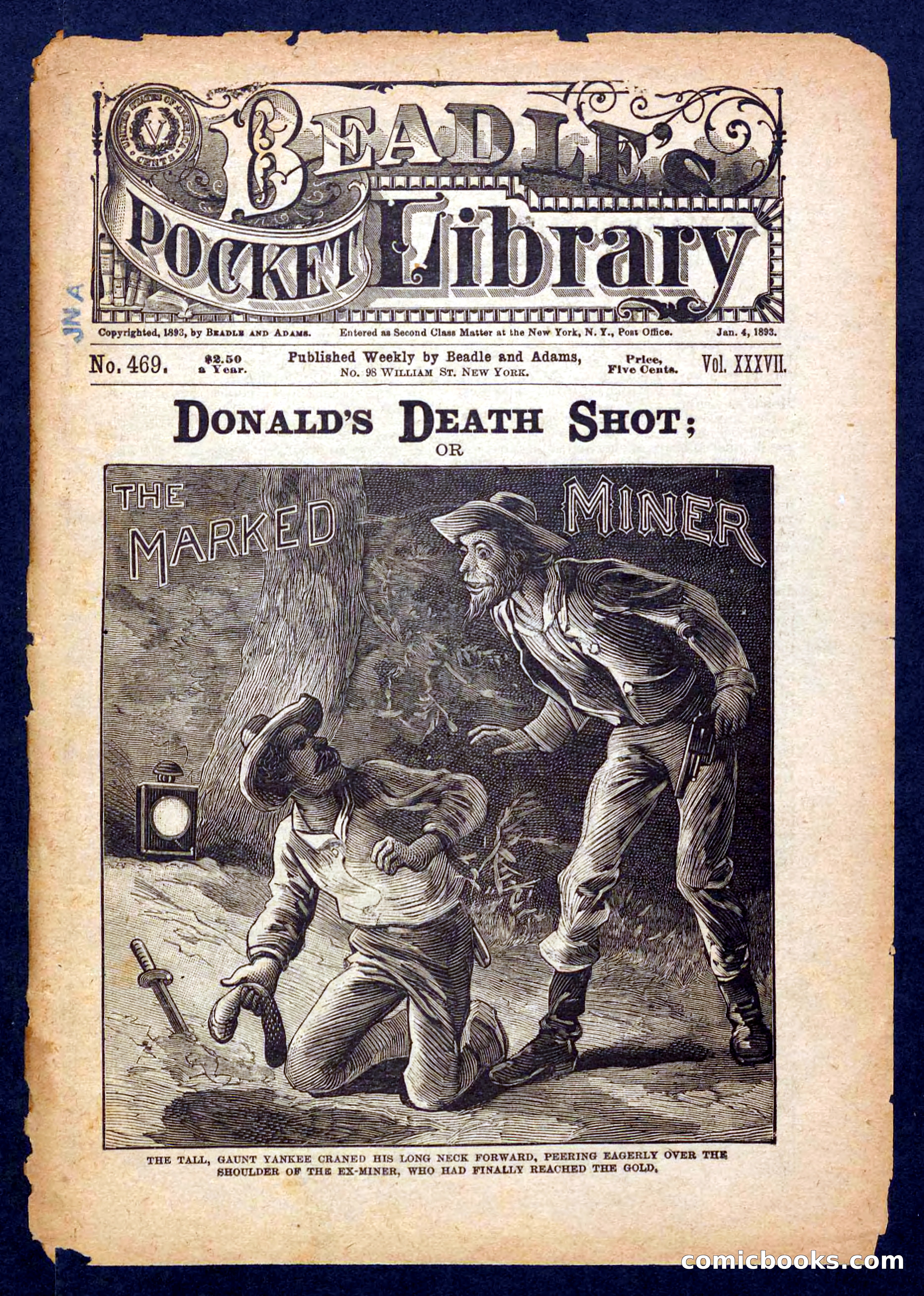 Beadle's Pocket Library No. 469: Donald's Death Shot