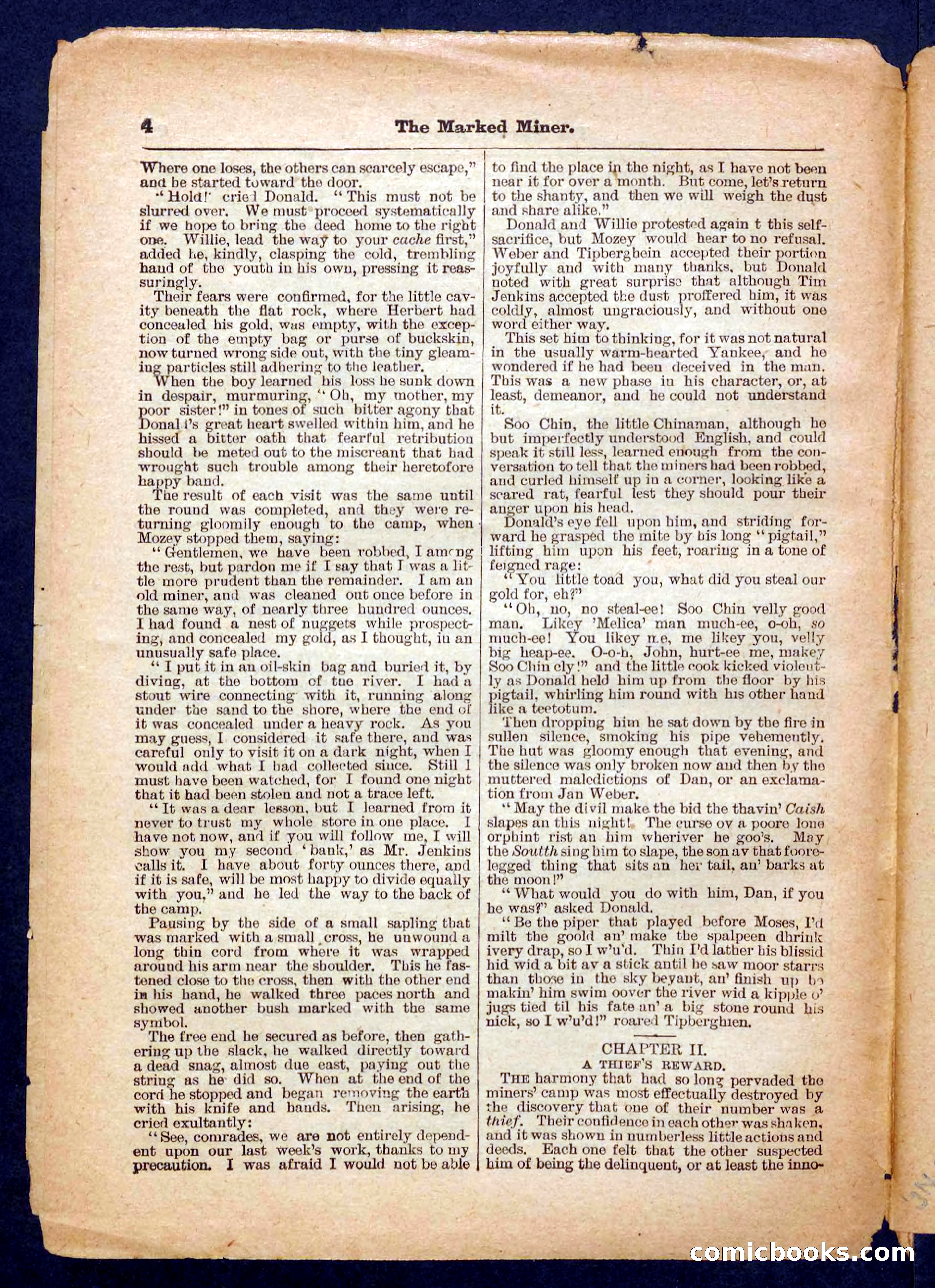 Beadle's Pocket Library No. 469: Donald's Death Shot — page 4 of 32