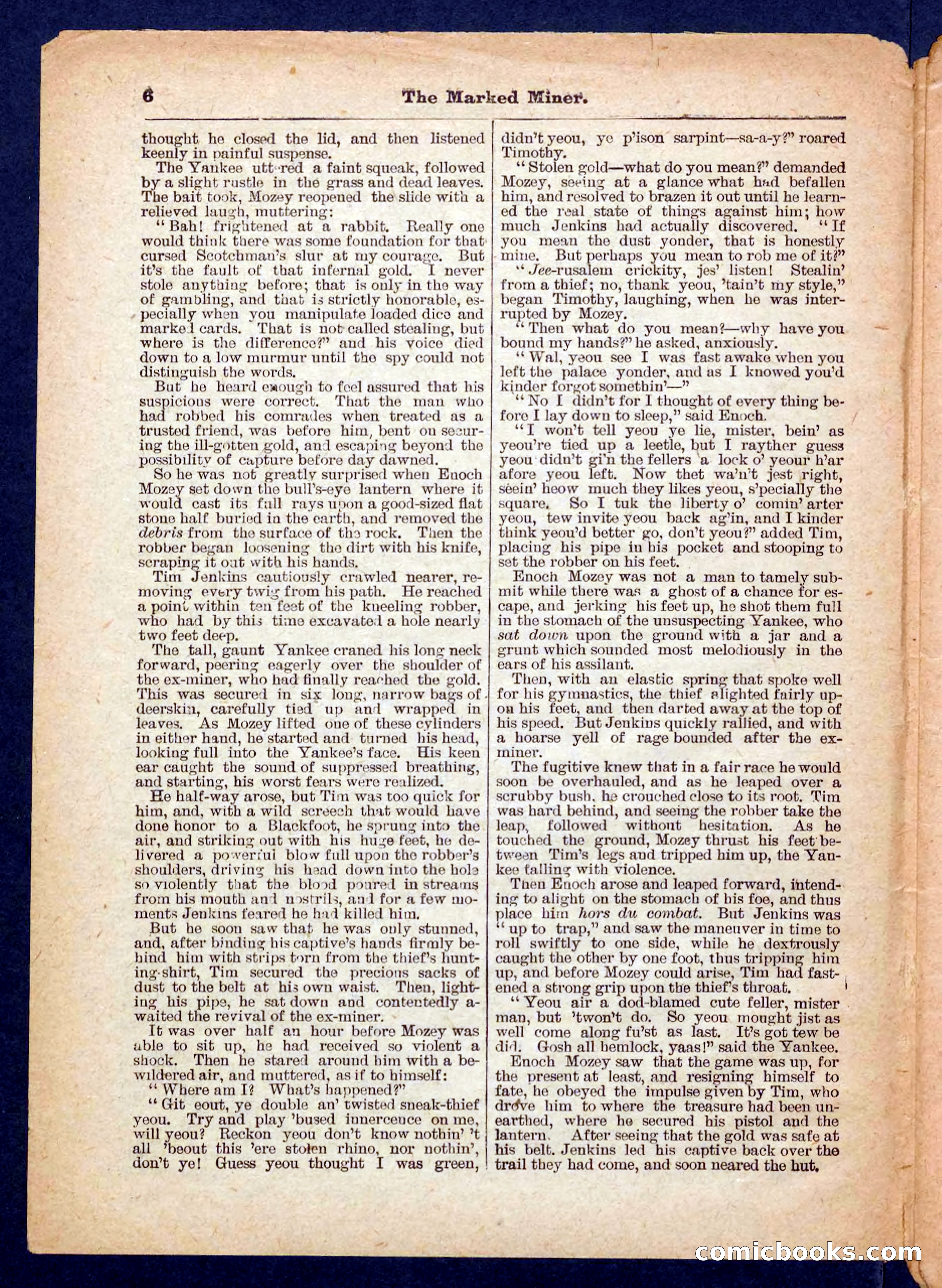 Beadle's Pocket Library No. 469: Donald's Death Shot — page 6 of 32