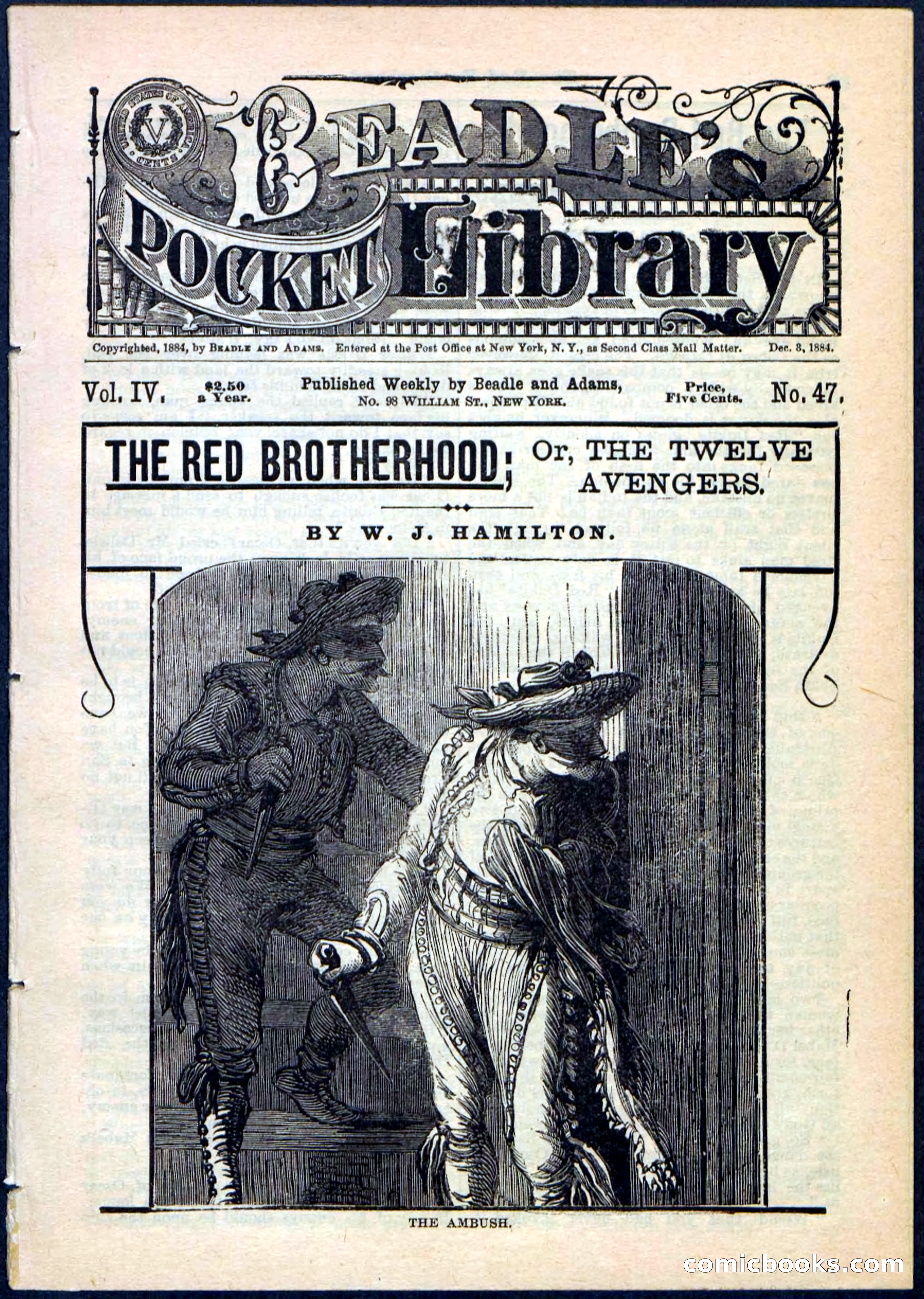 Beadle's Pocket Library No. 47