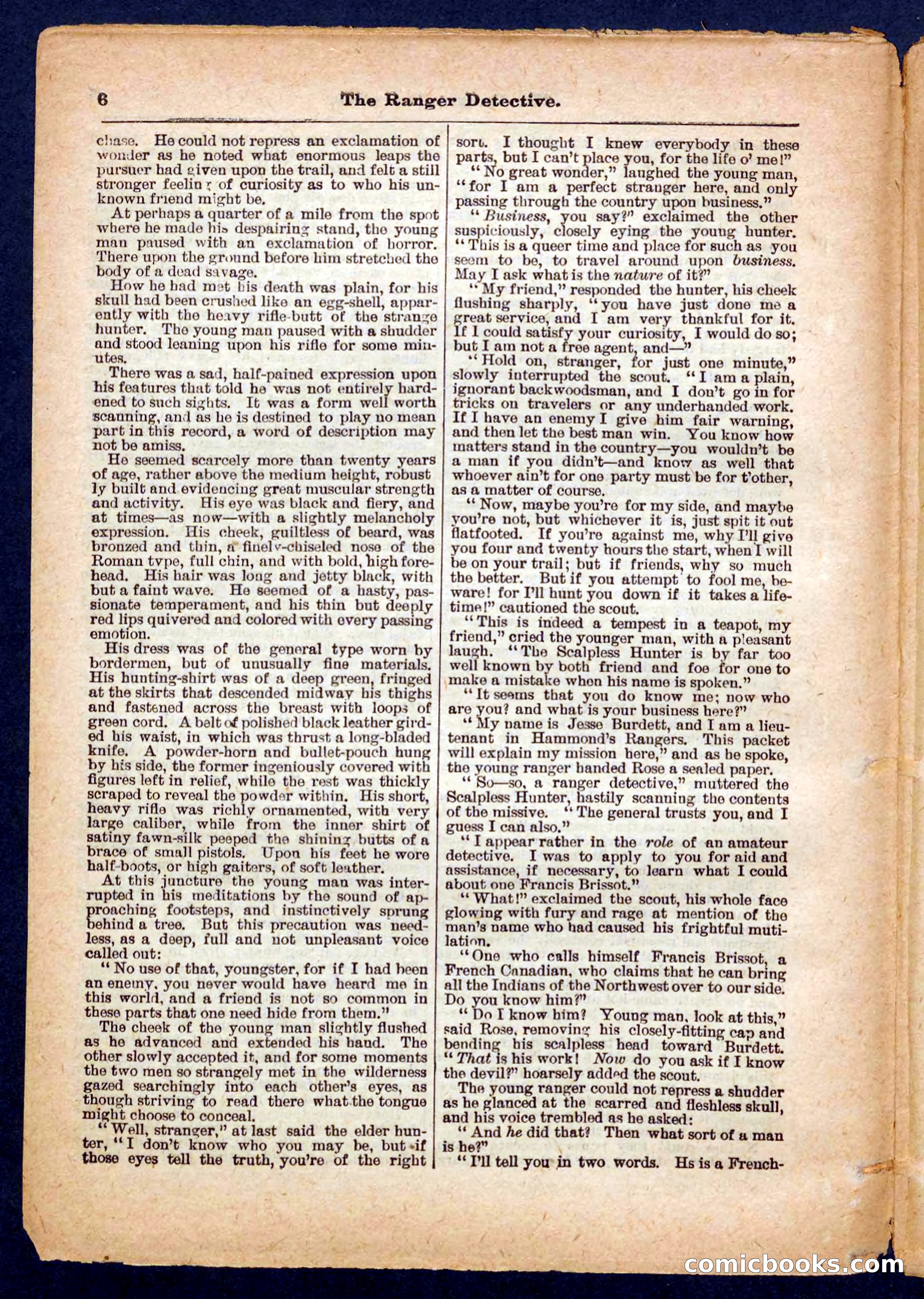 Beadle's Pocket Library No. 470 — page 6 of 32
