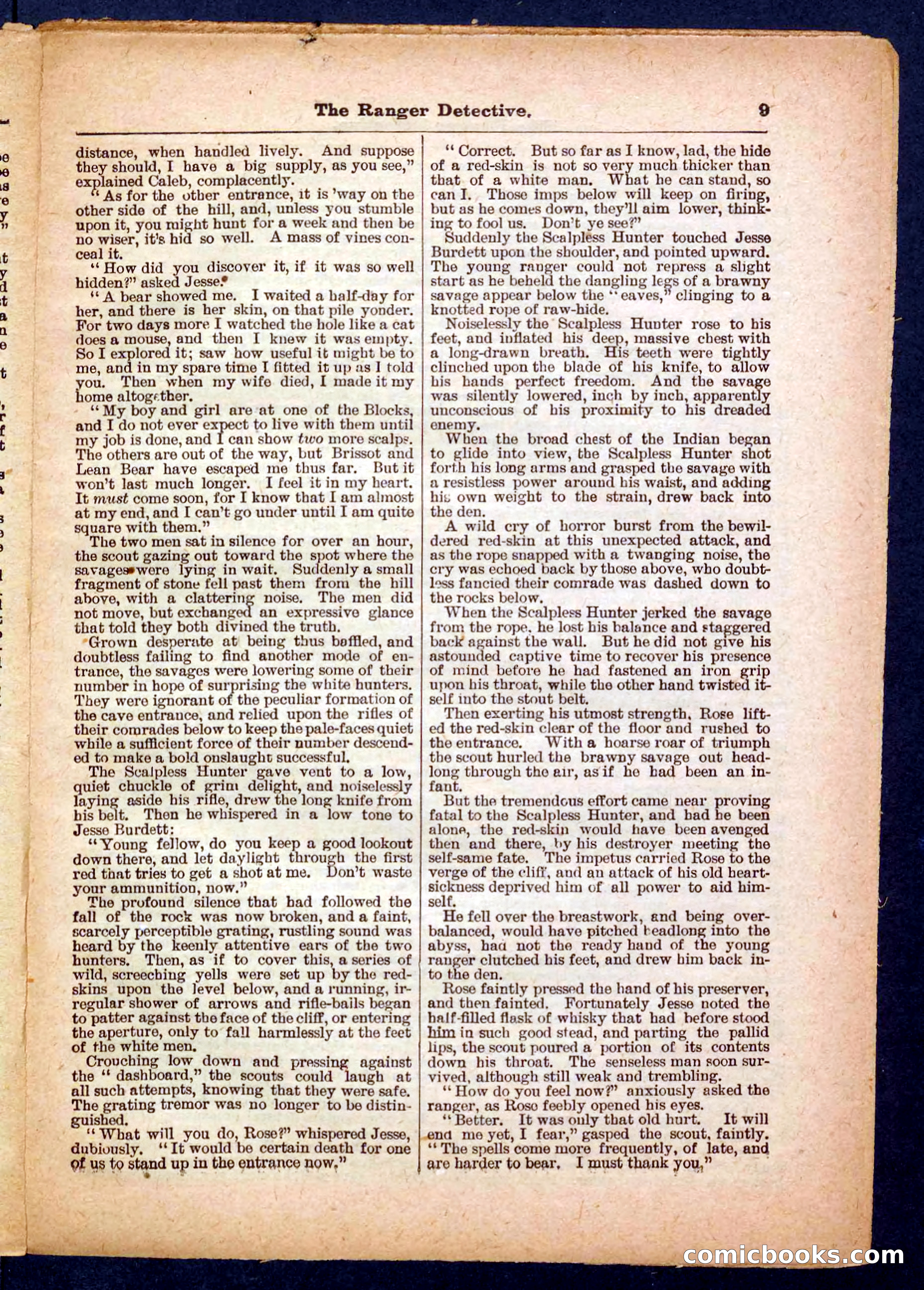Beadle's Pocket Library No. 470 — page 9 of 32