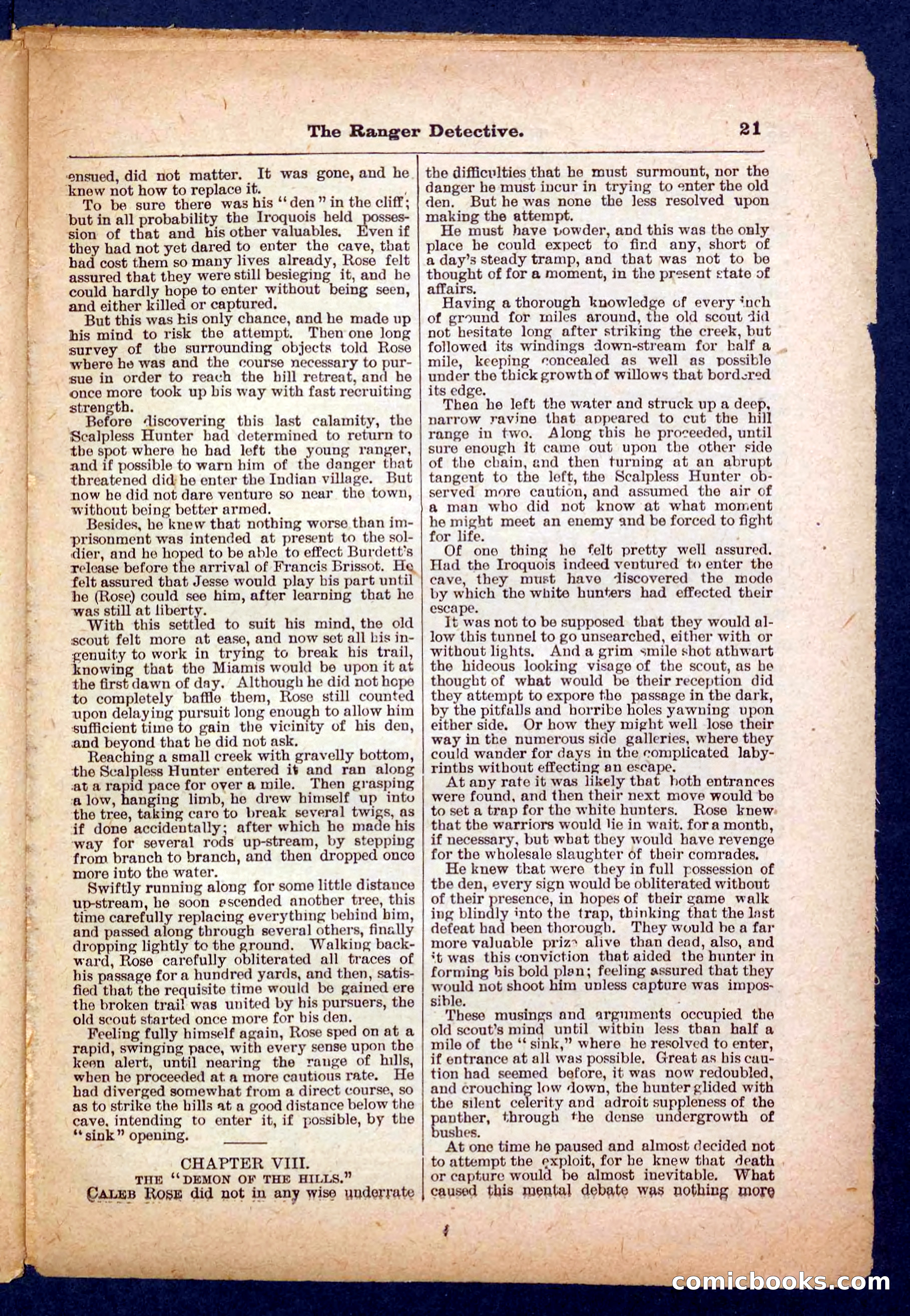 Beadle's Pocket Library No. 470 — page 21 of 32