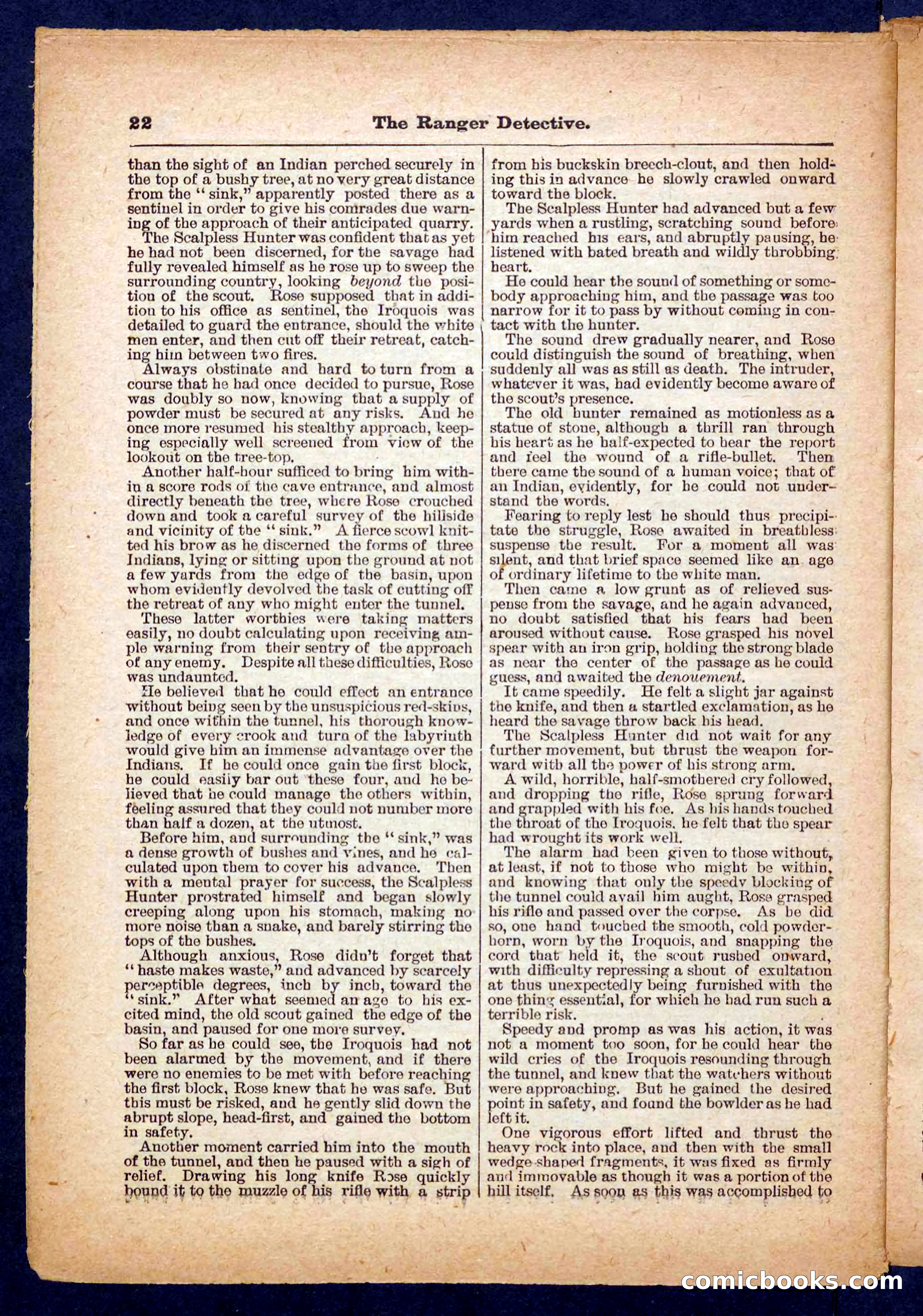 Beadle's Pocket Library No. 470 — page 22 of 32