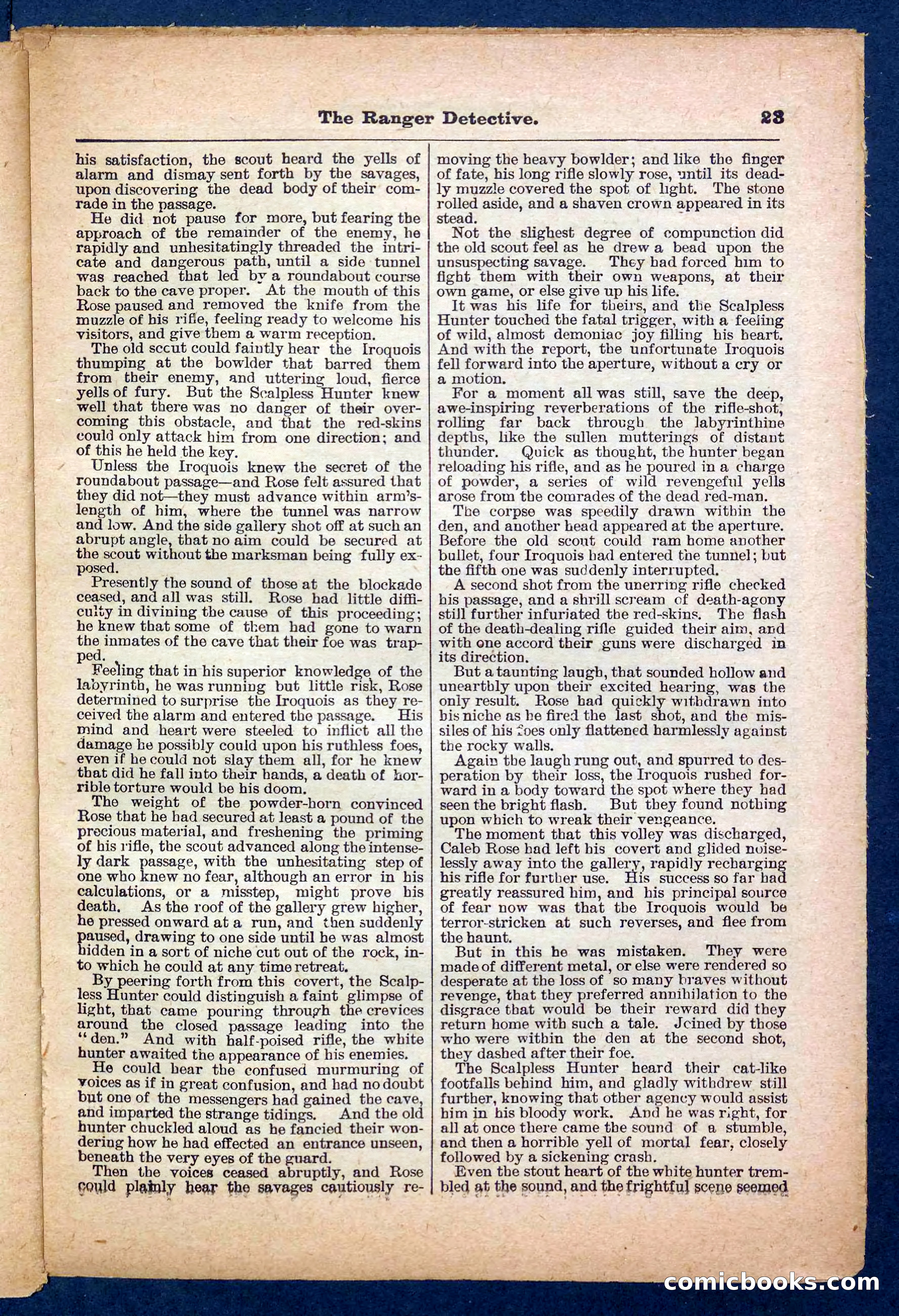 Beadle's Pocket Library No. 470 — page 23 of 32