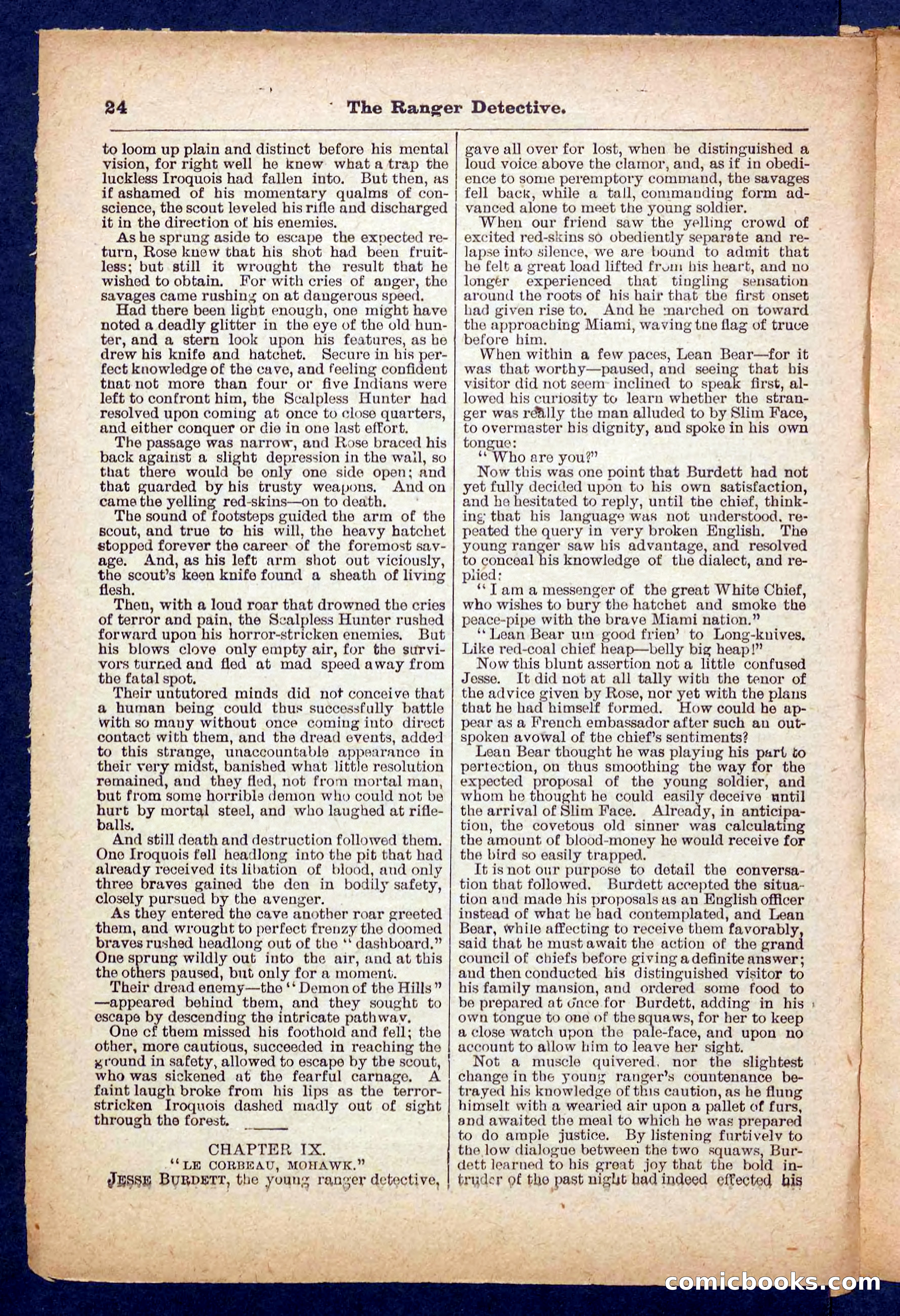 Beadle's Pocket Library No. 470 — page 24 of 32