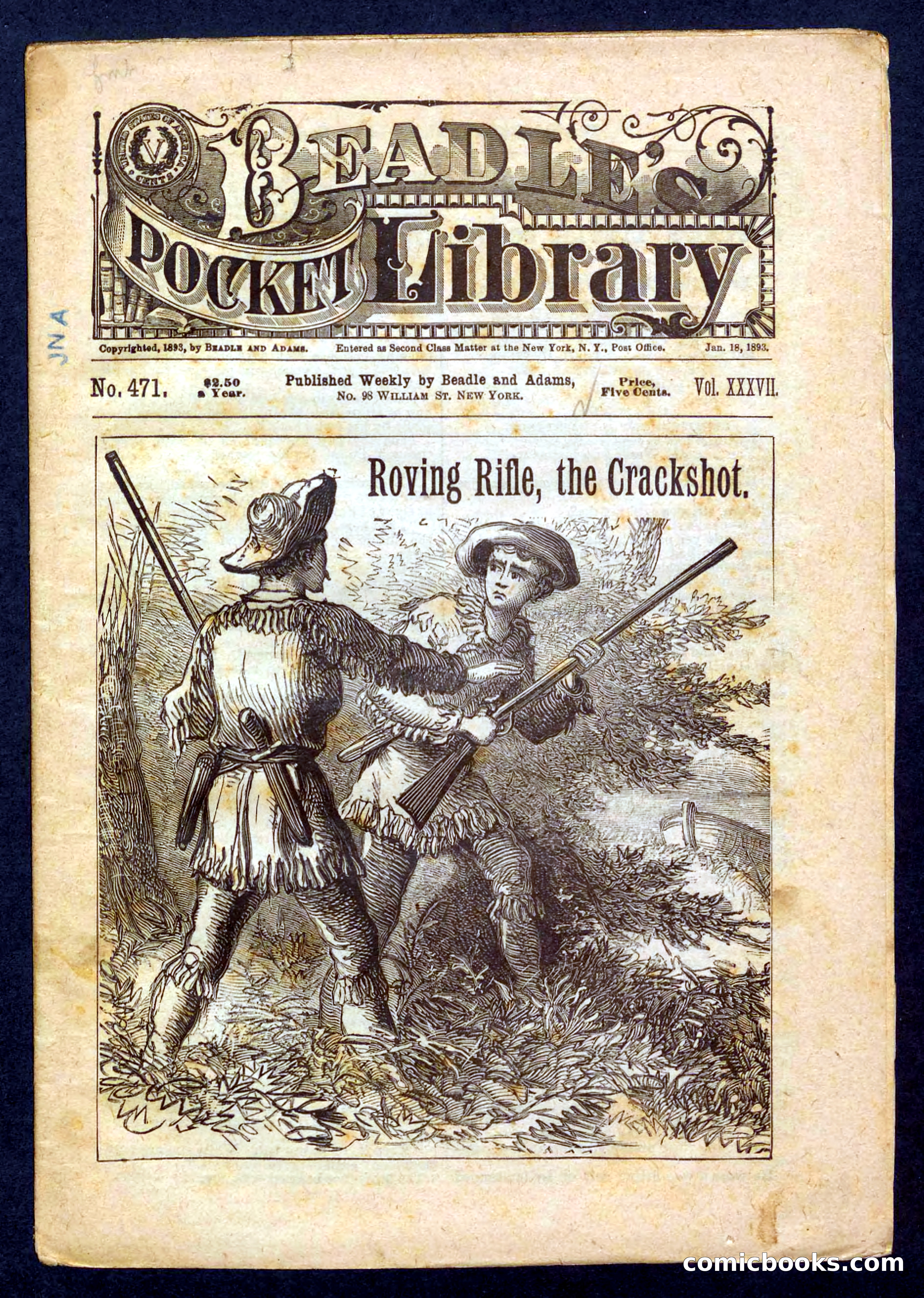 Beadle's Pocket Library No. 471