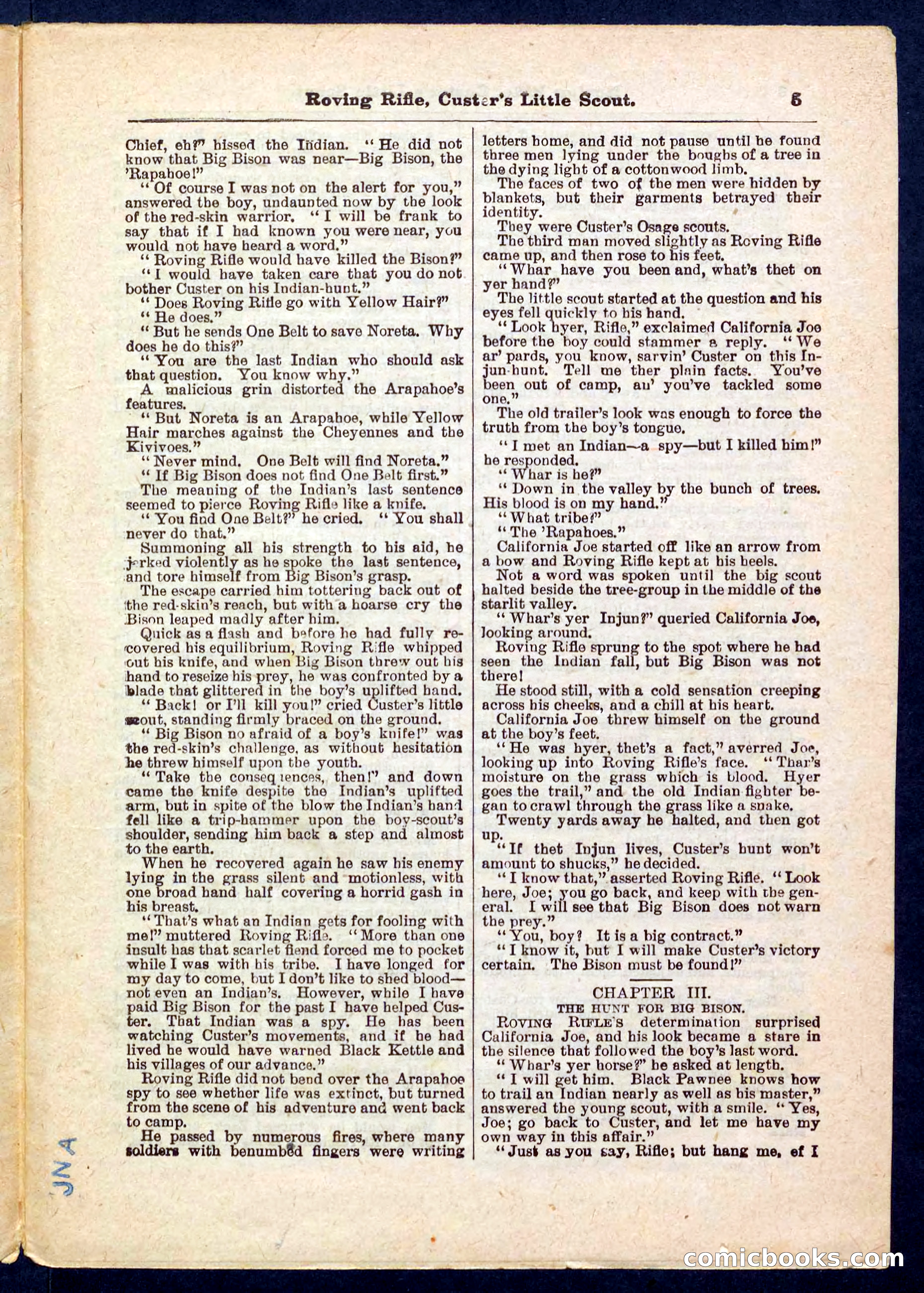 Beadle's Pocket Library No. 471 — page 5 of 32
