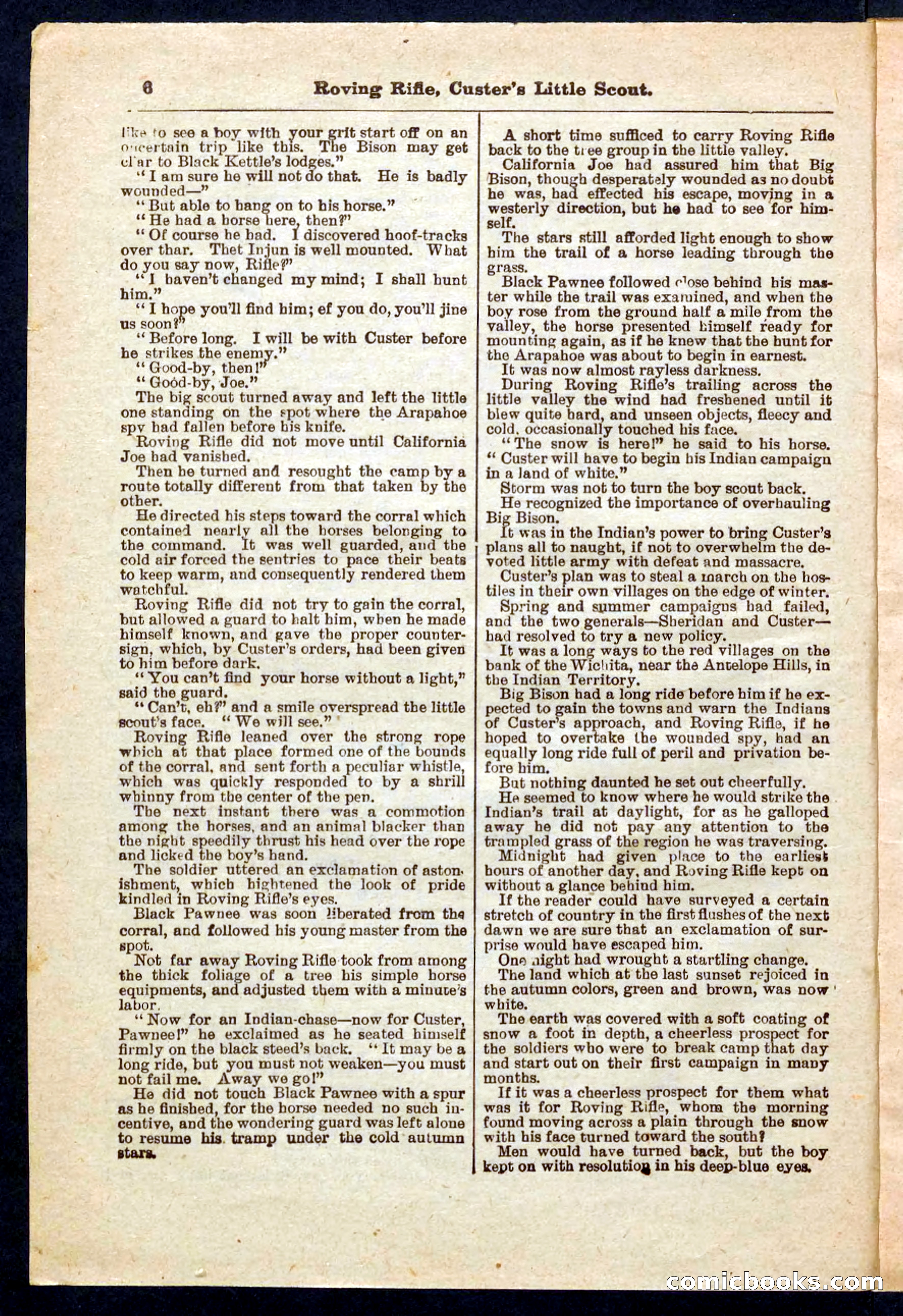 Beadle's Pocket Library No. 471 — page 6 of 32
